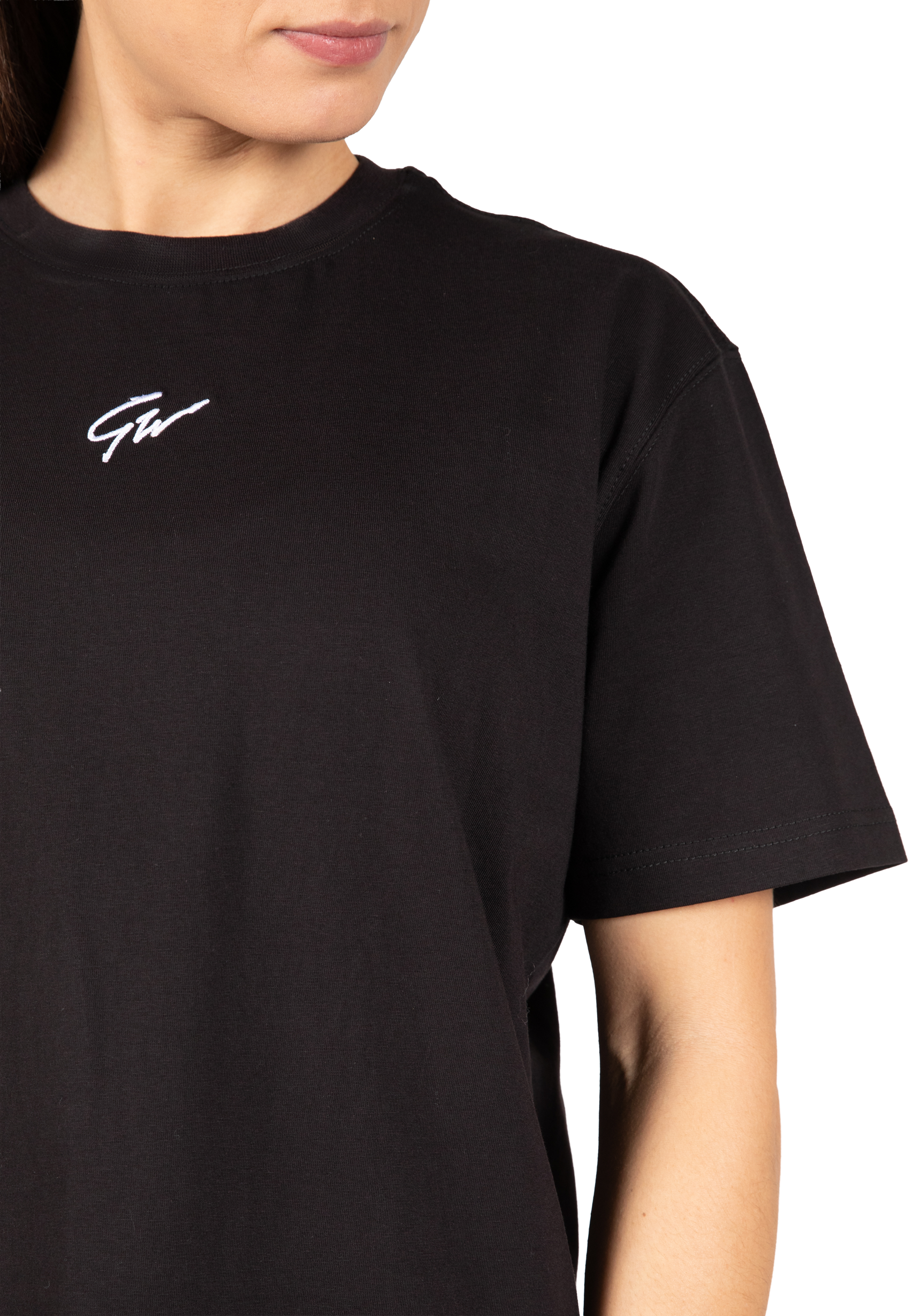 Gorilla Wear Bixby Oversized T-Shirt T-Shirt & Tops Black