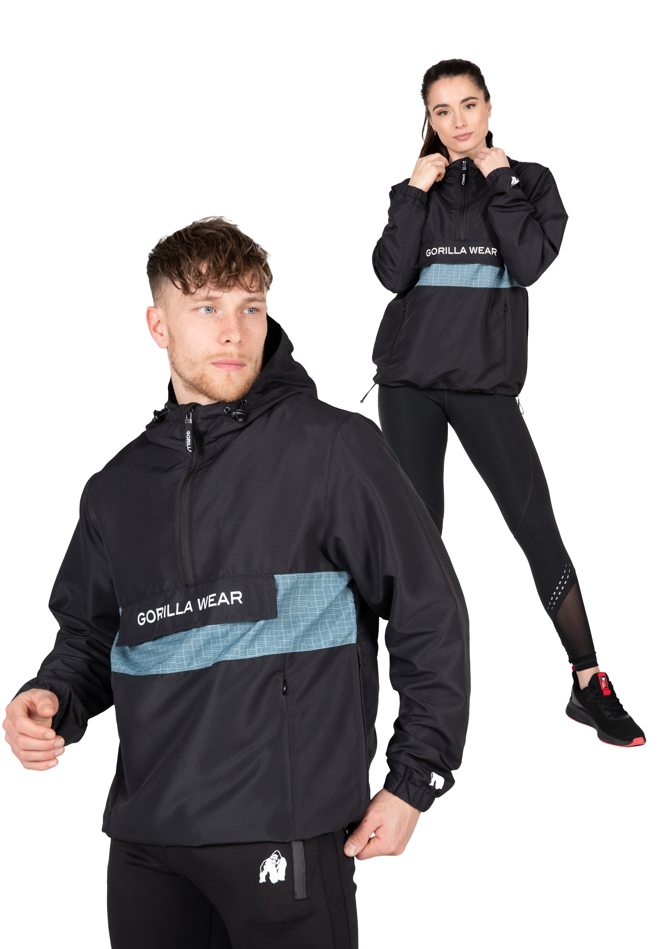 Gorilla Wear Bolton Windbreaker Jacket Black