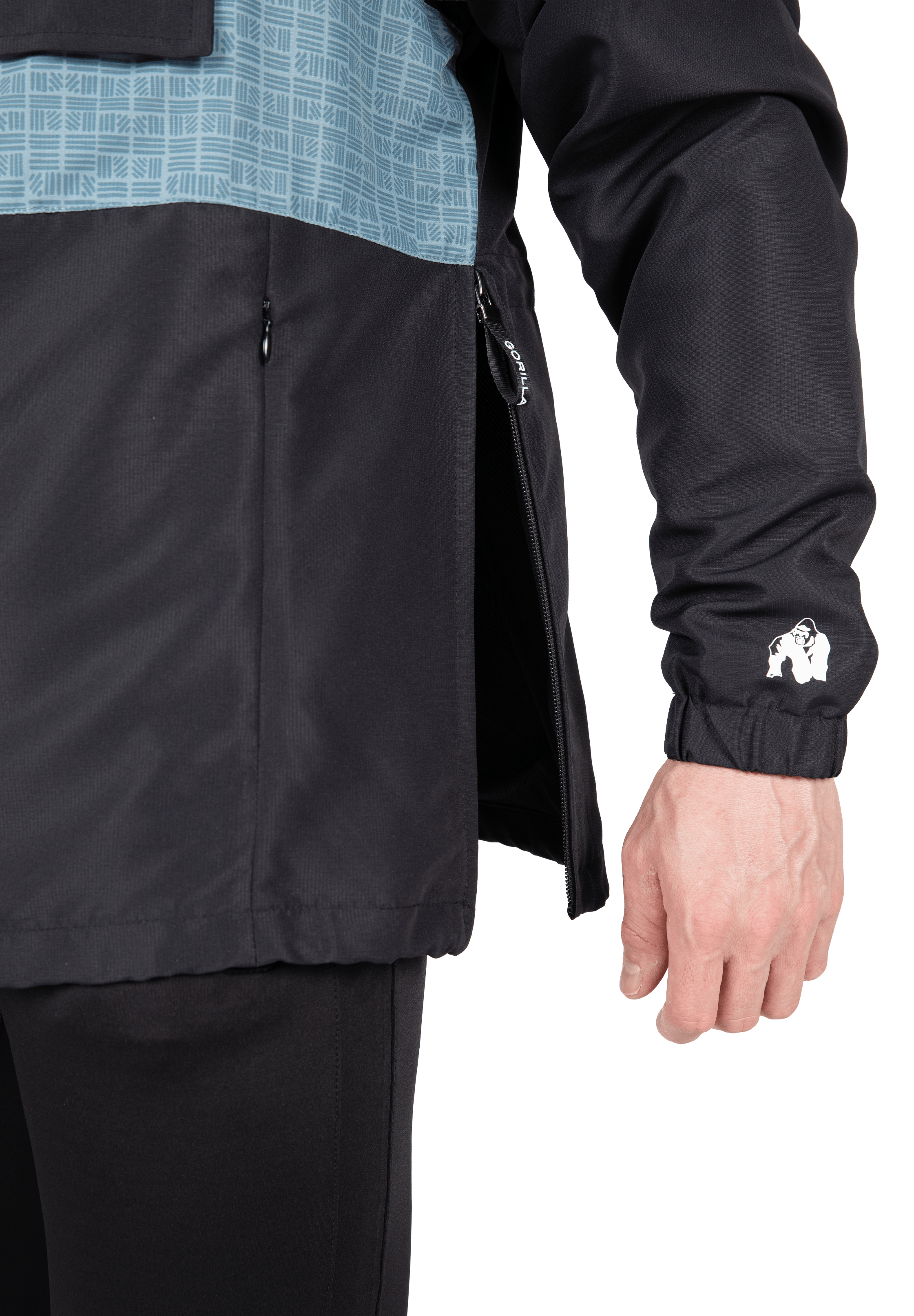 Gorilla Wear Bolton Windbreaker Jacket Black
