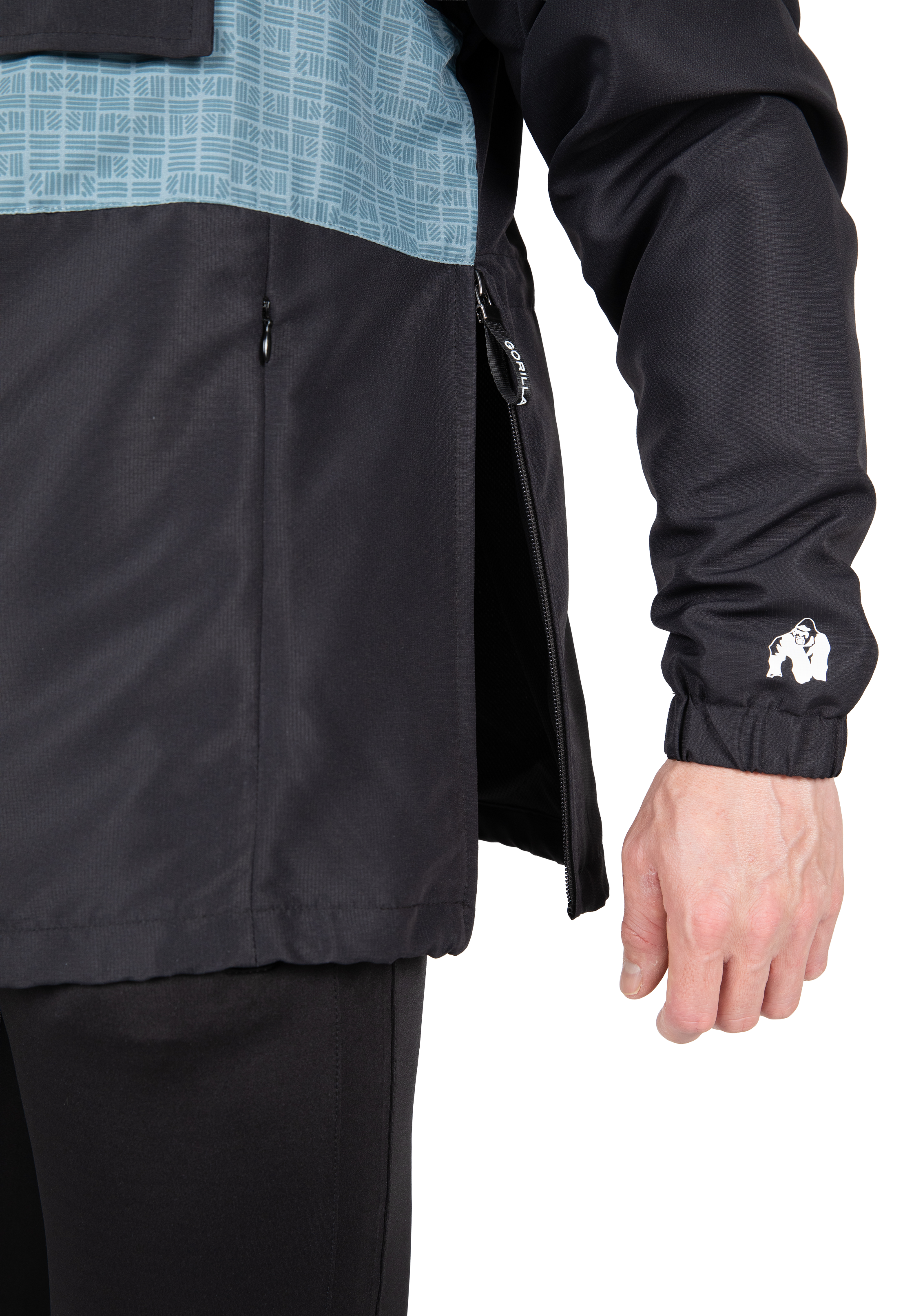 Gorilla Wear Bolton Windbreaker Jacket Black