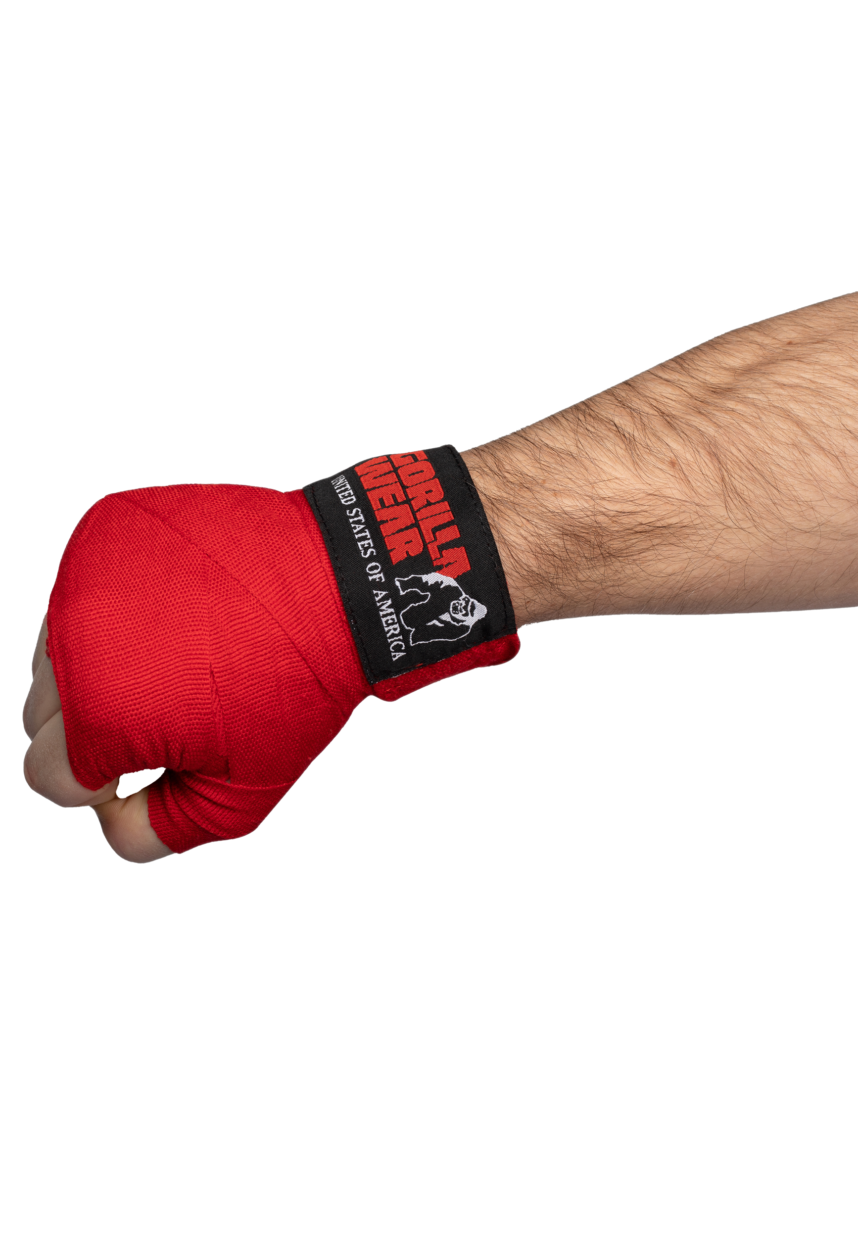 Gorilla Wear Boxing Hand Wraps Fight Gear Red