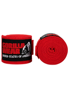 Gorilla Wear Boxing Hand Wraps Fight Gear Red
