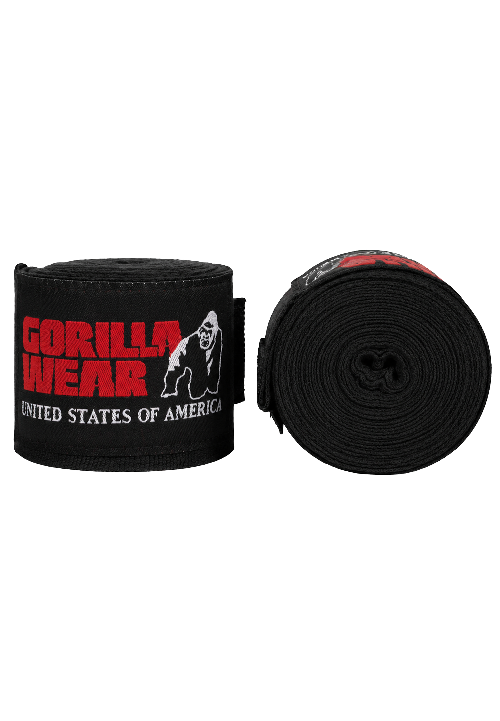 Gorilla Wear Boxing Hand Wraps Fight Gear Black