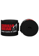 Gorilla Wear Boxing Hand Wraps Fight Gear Black