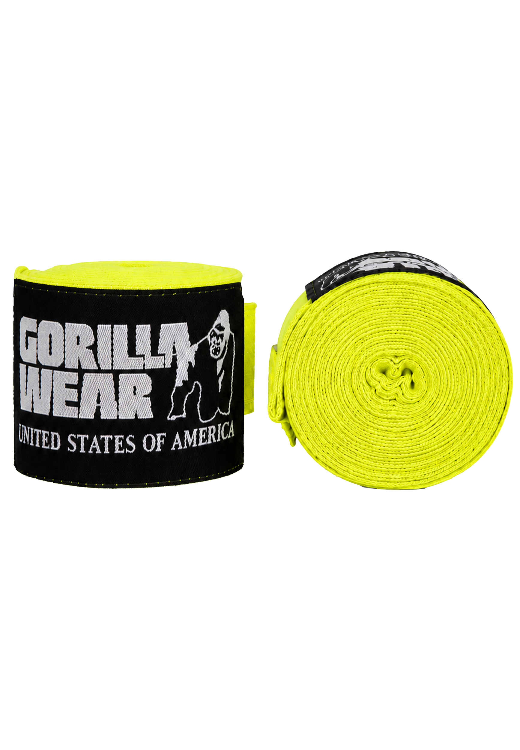Gorilla Wear Boxing Hand Wraps Fight Gear Yellow