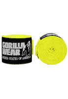 Gorilla Wear Boxing Hand Wraps Fight Gear Yellow