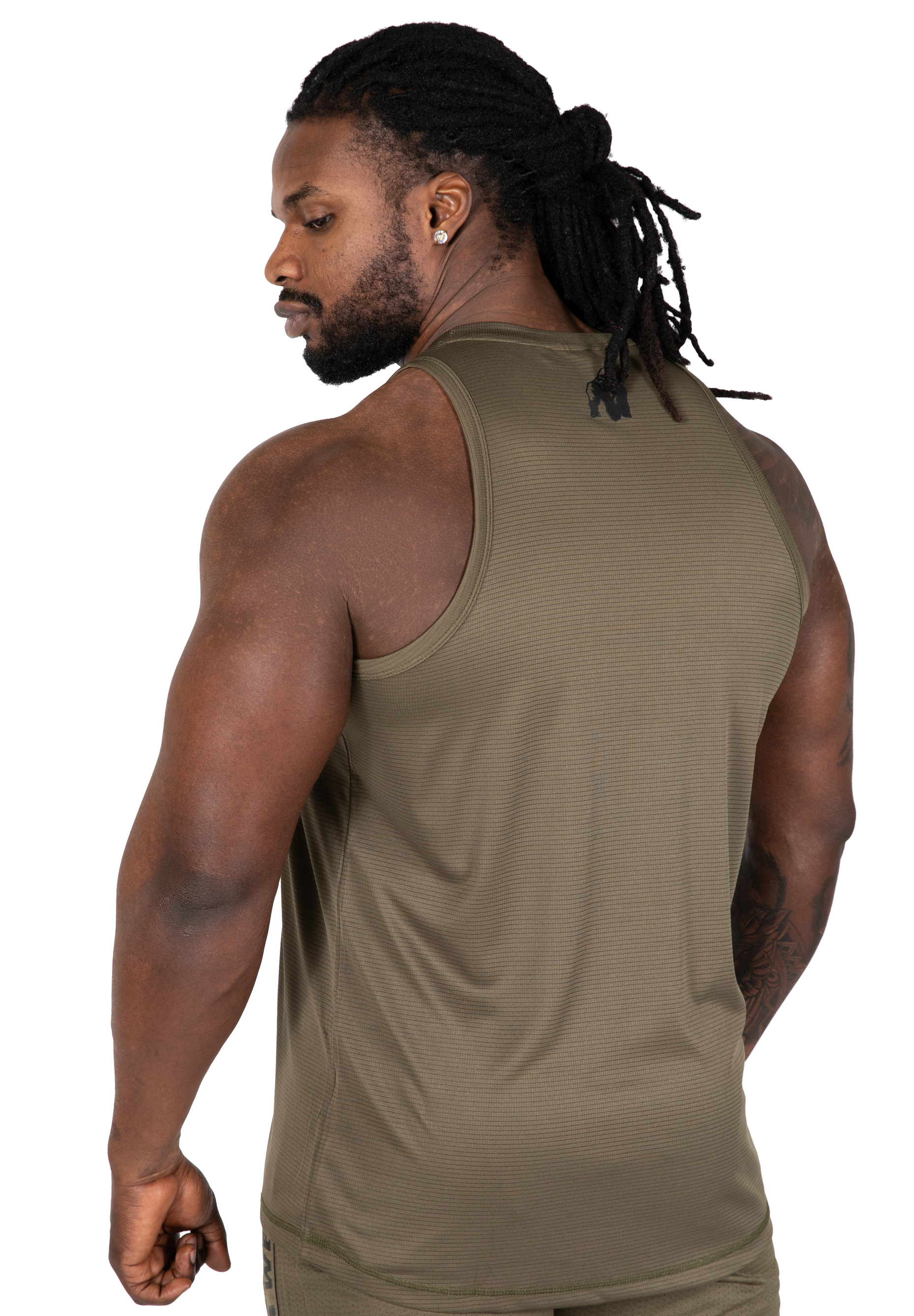 Gorilla Wear Branson Tank Top Tank Top Army Green/Black