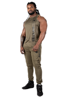 Gorilla Wear Branson Tank Top Tank Top Army Green/Black