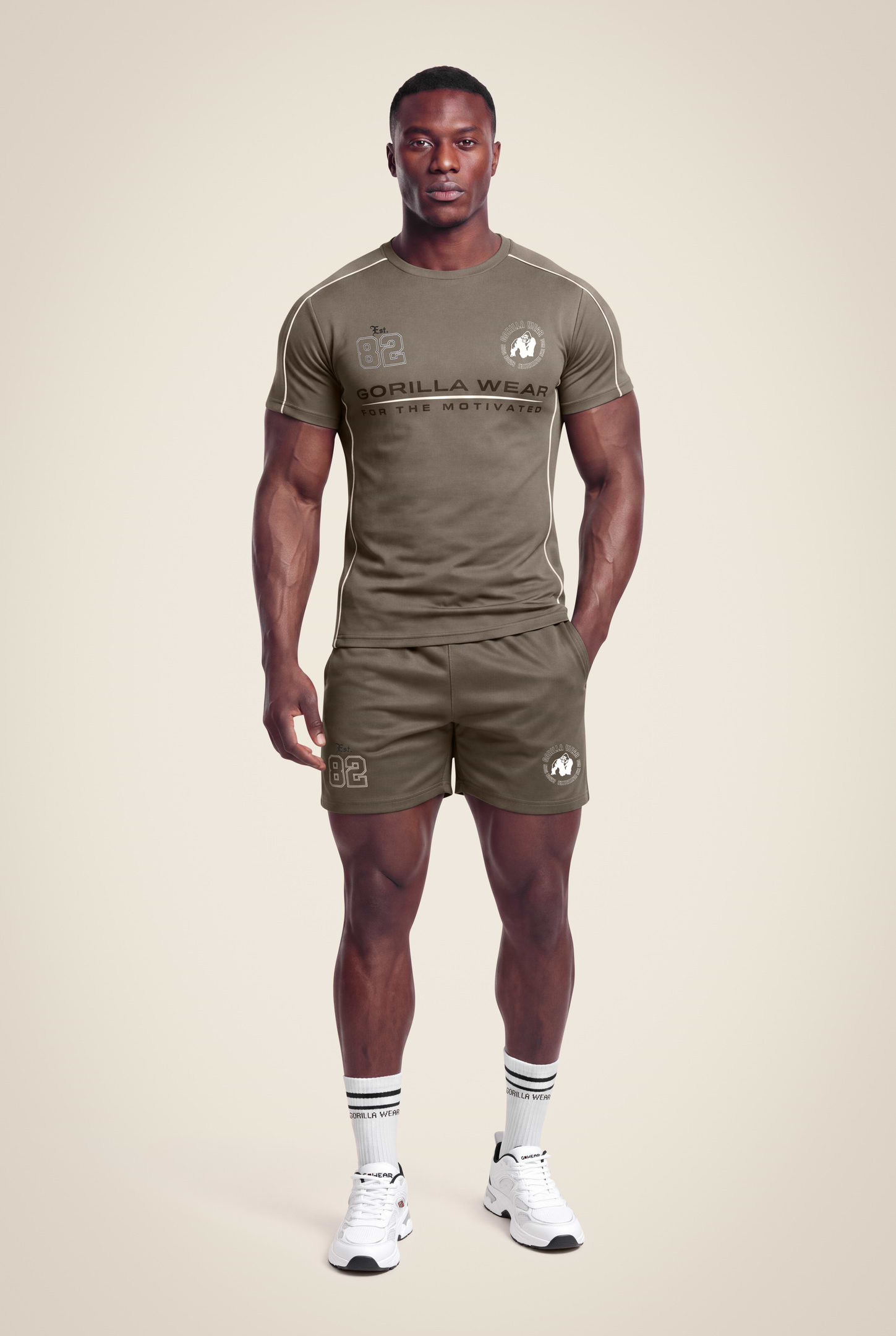 Gorilla Wear Broxton Shorts Shorts Army Green
