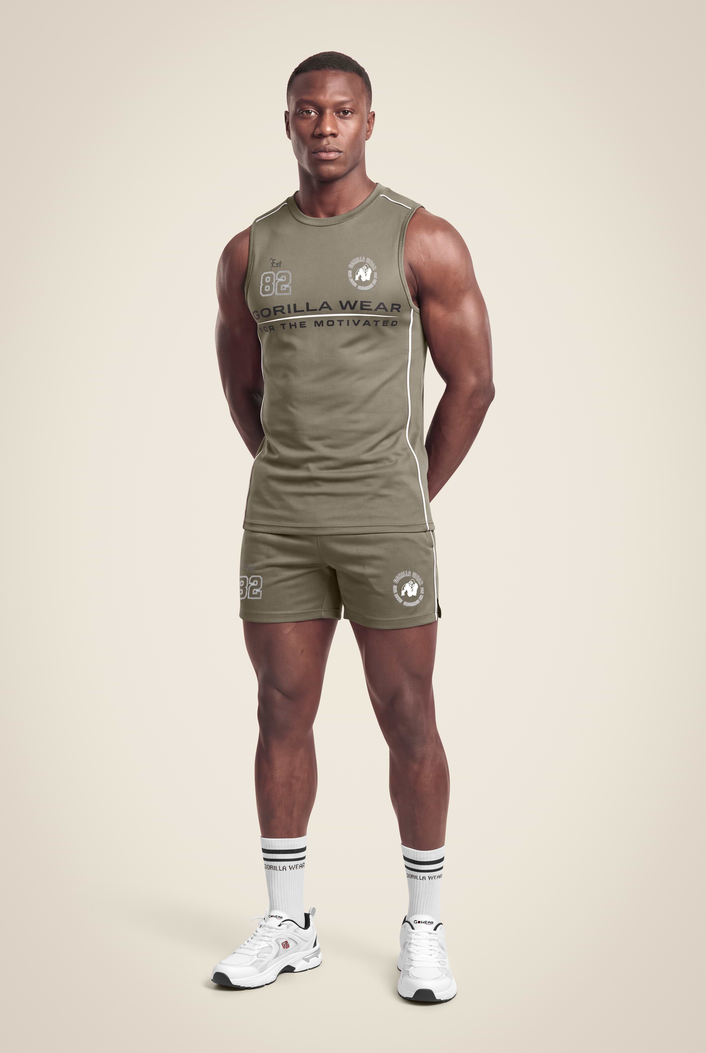 Gorilla Wear Broxton Tank Top Tank Top Army Green