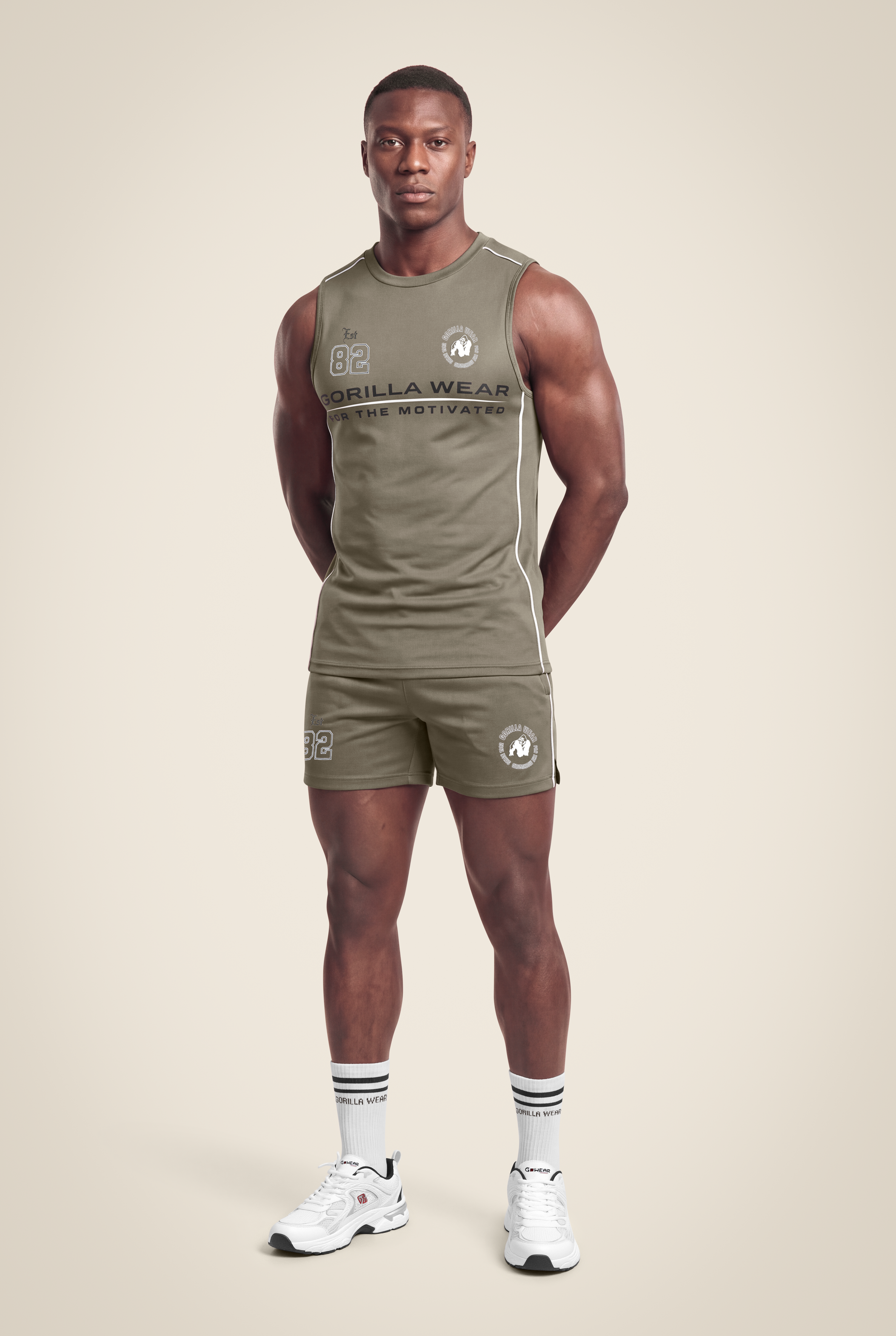Gorilla Wear Broxton Tank Top Tank Top Army Green