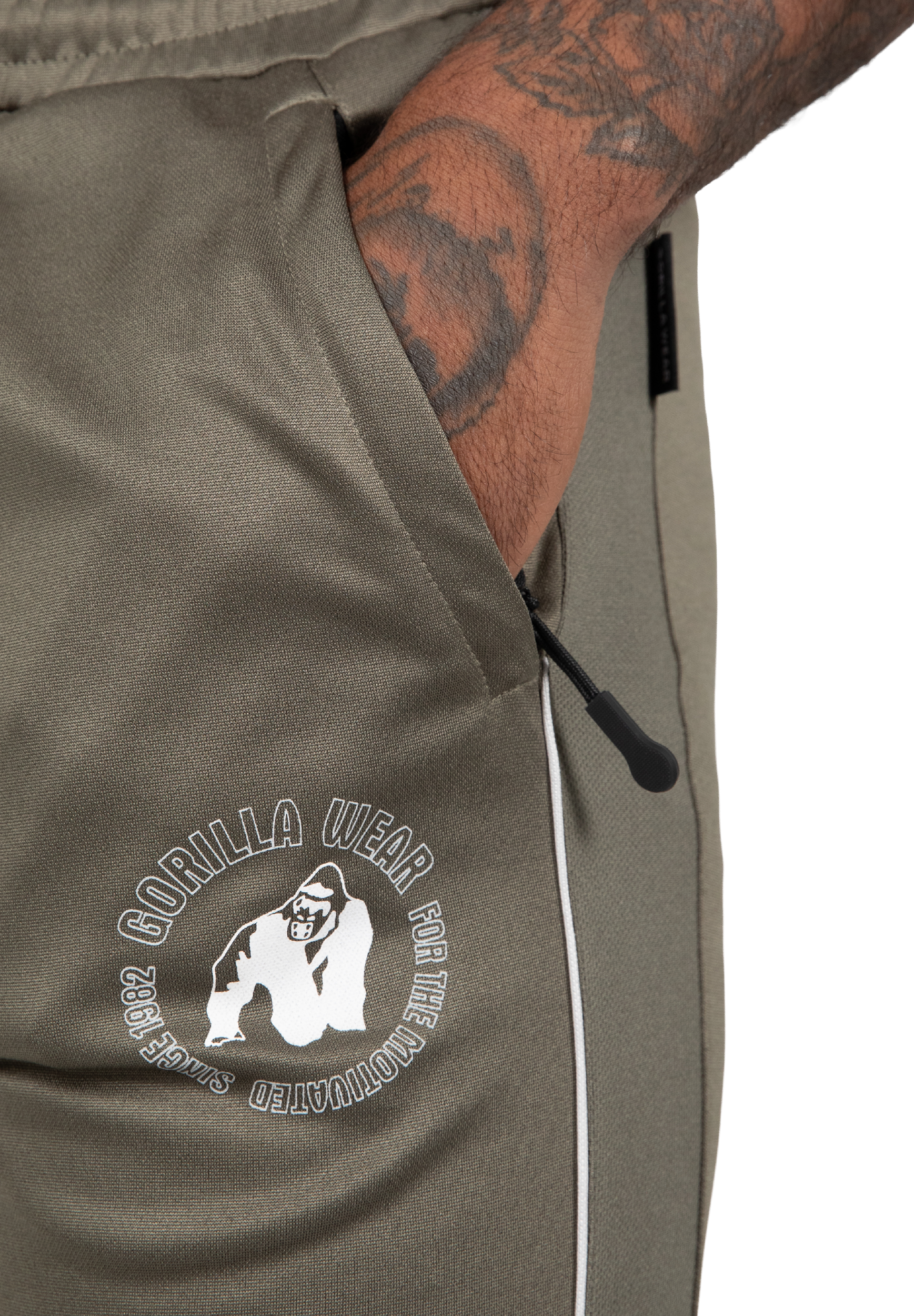 Gorilla Wear Broxton Track Pants Pants Army Green