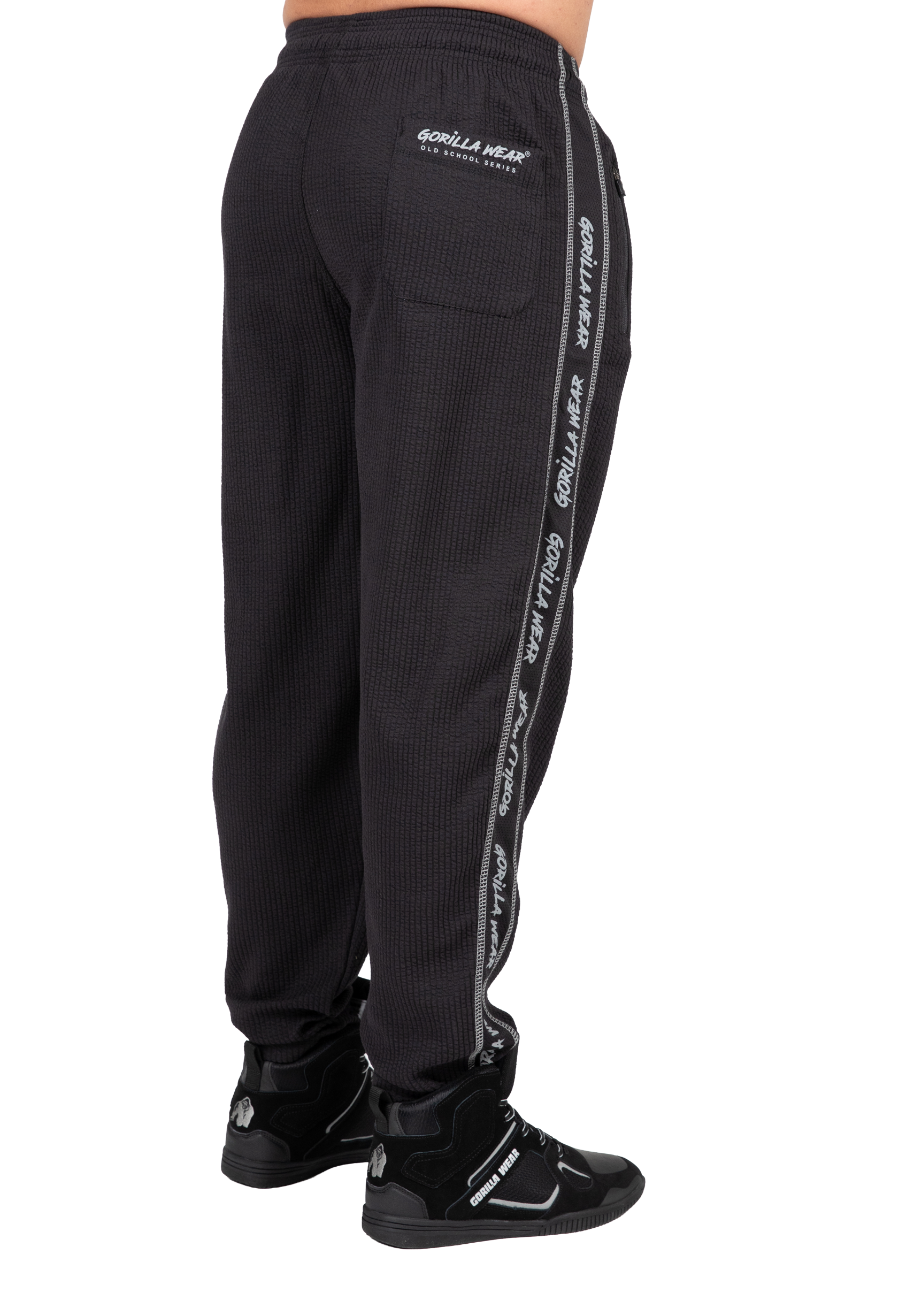 Gorilla Wear Buffalo Old School Workout Pants Pants Black/Gray