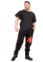 Gorilla Wear Buffalo Old School Workout Pants Pants Black/Red