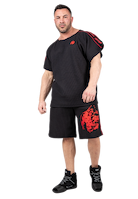 Gorilla Wear Buffalo Old School Workout Shorts Shorts Black/Red