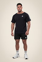 Gorilla Wear Buffalo Old School Workout Top T-Shirt & Tops Black/Gray