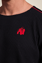 Gorilla Wear Buffalo Old School Workout Top T-Shirt & Tops Black/Red