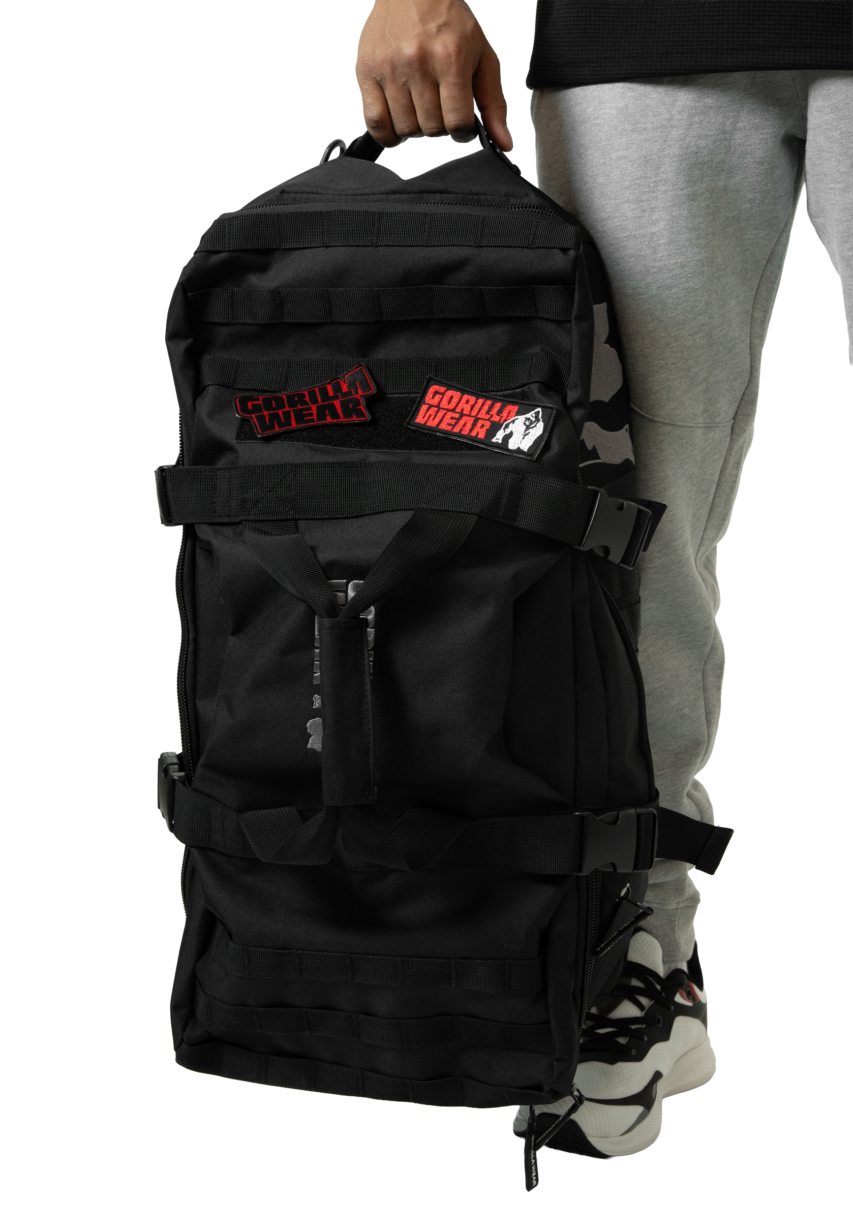 Gorilla Wear Cardiff Bag Gym Bags & Backpacks Black