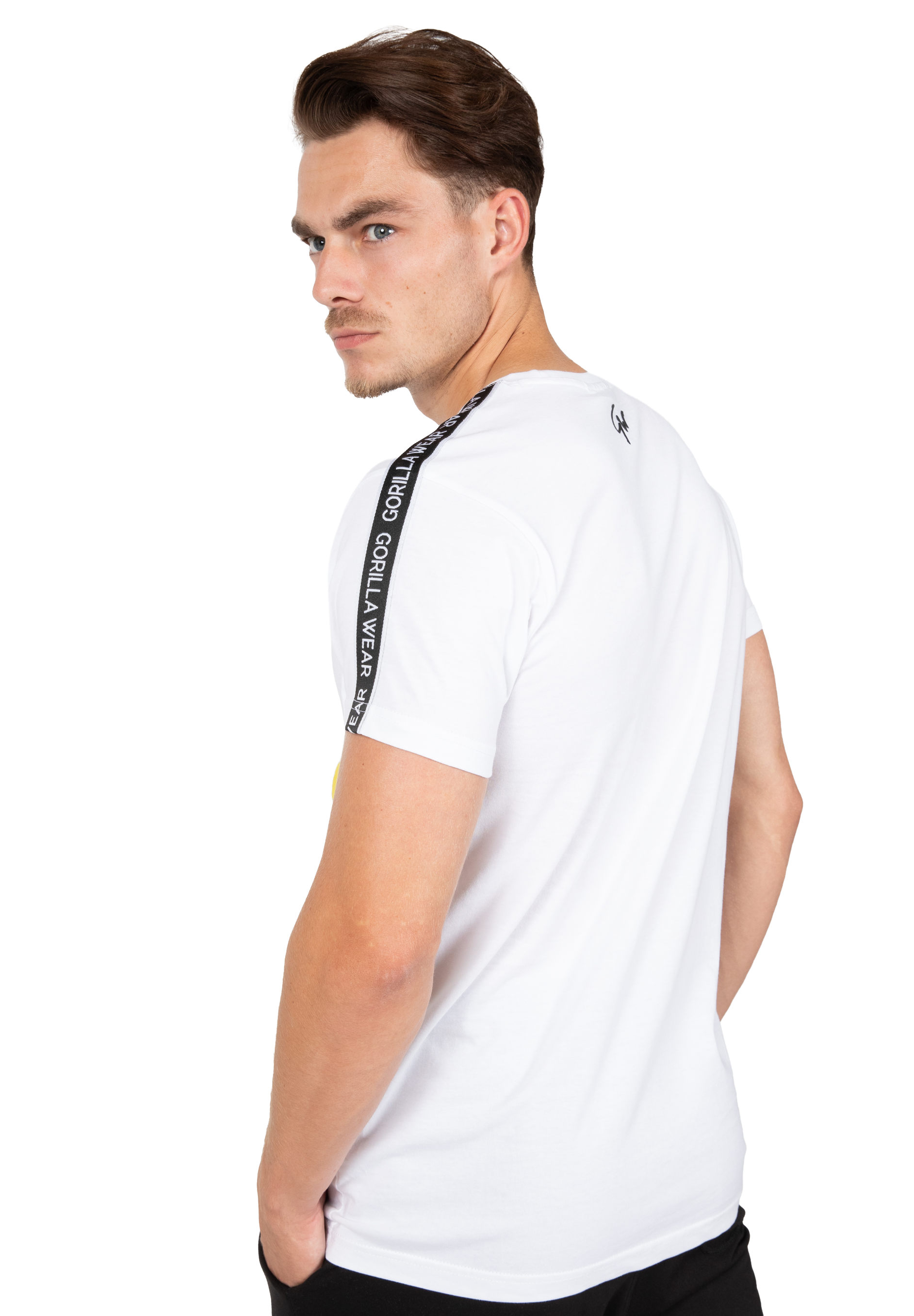 Gorilla Wear Chester T-shirt T-Shirt & Tops White/Black