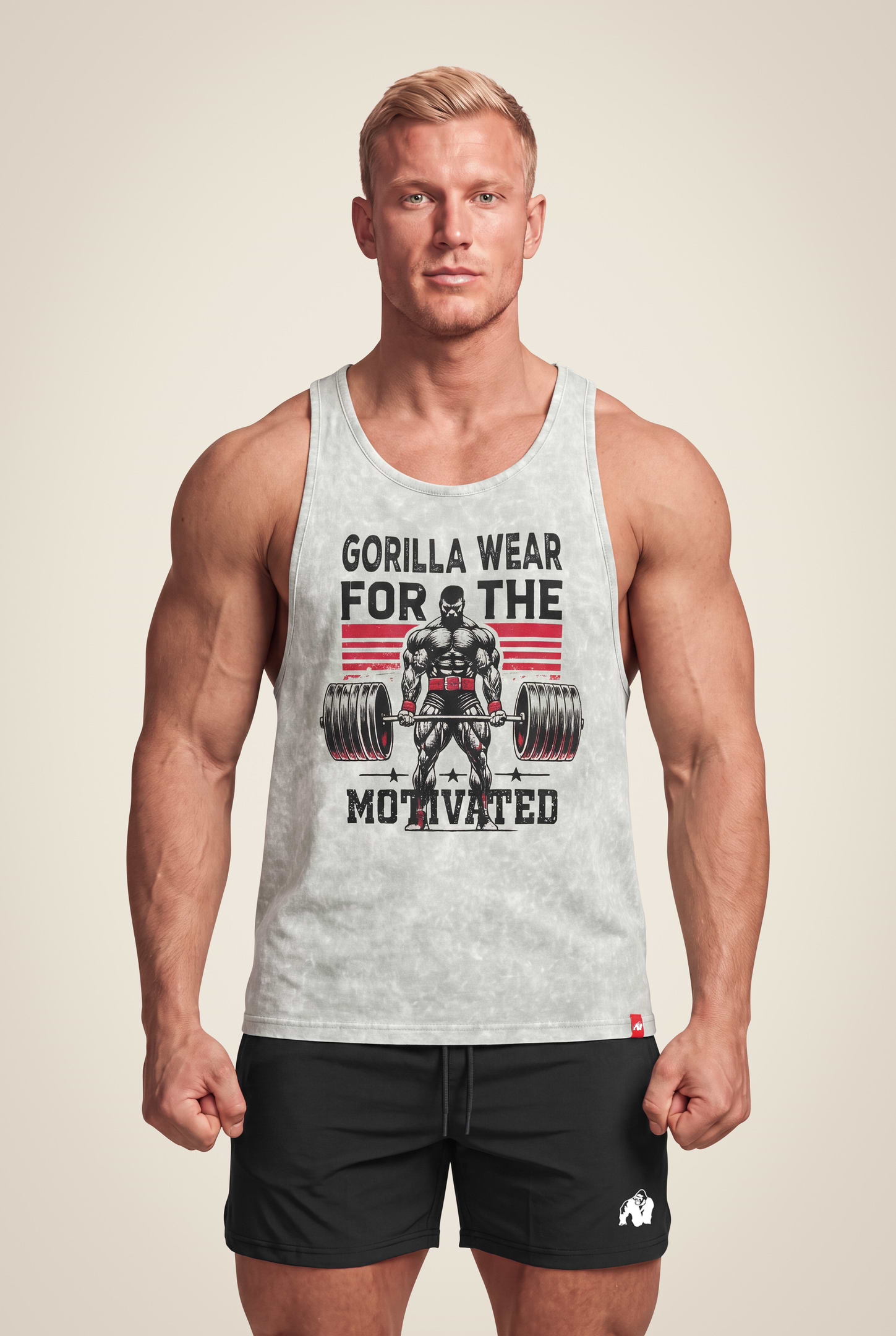 Gorilla Wear Churchill Stringer Tank Top Washed Green