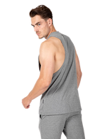 Gorilla Wear Cisco Drop Armhole Tank Top Tank Top Gray/Black
