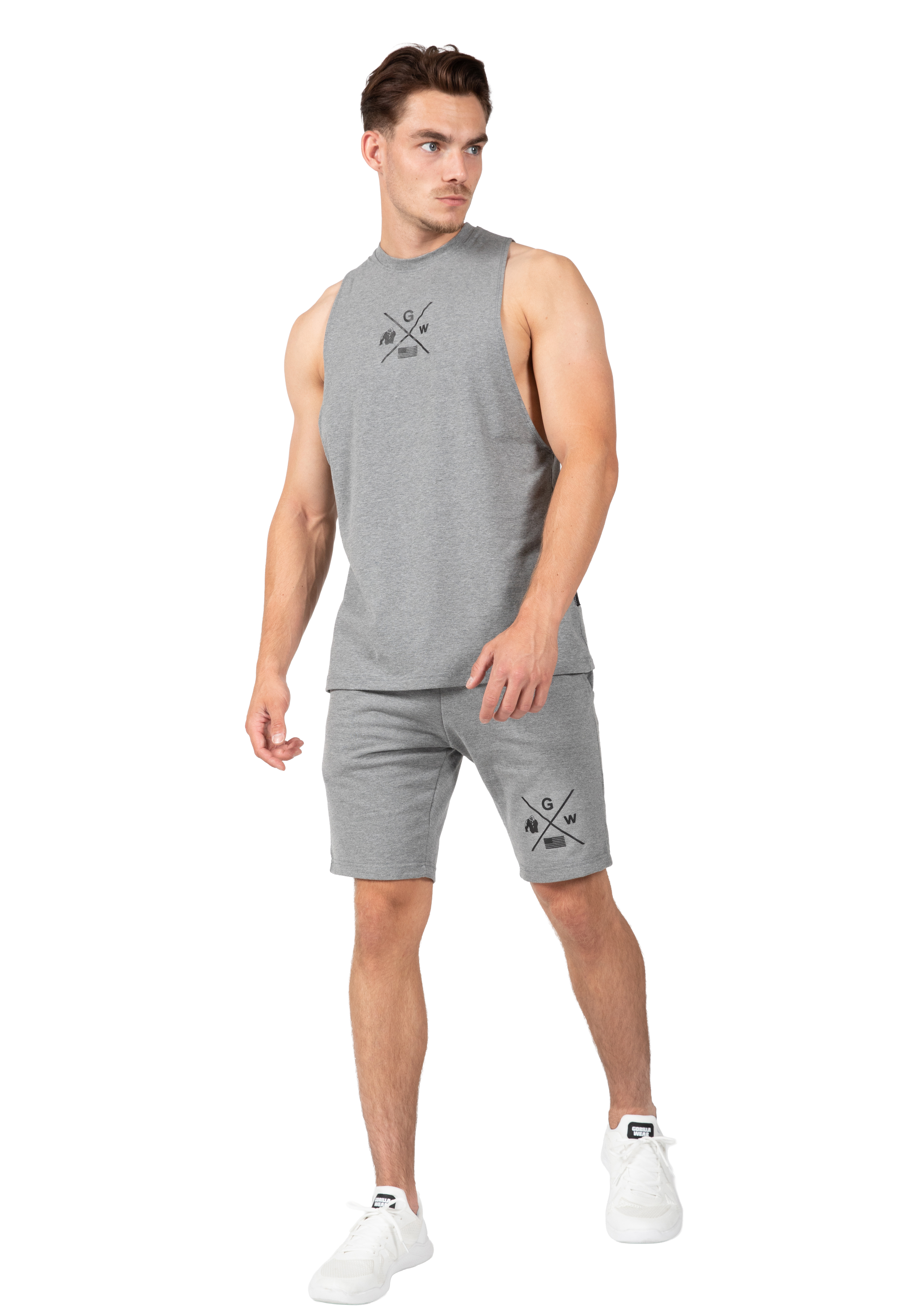 Gorilla Wear Cisco Shorts Shorts Gray/Black