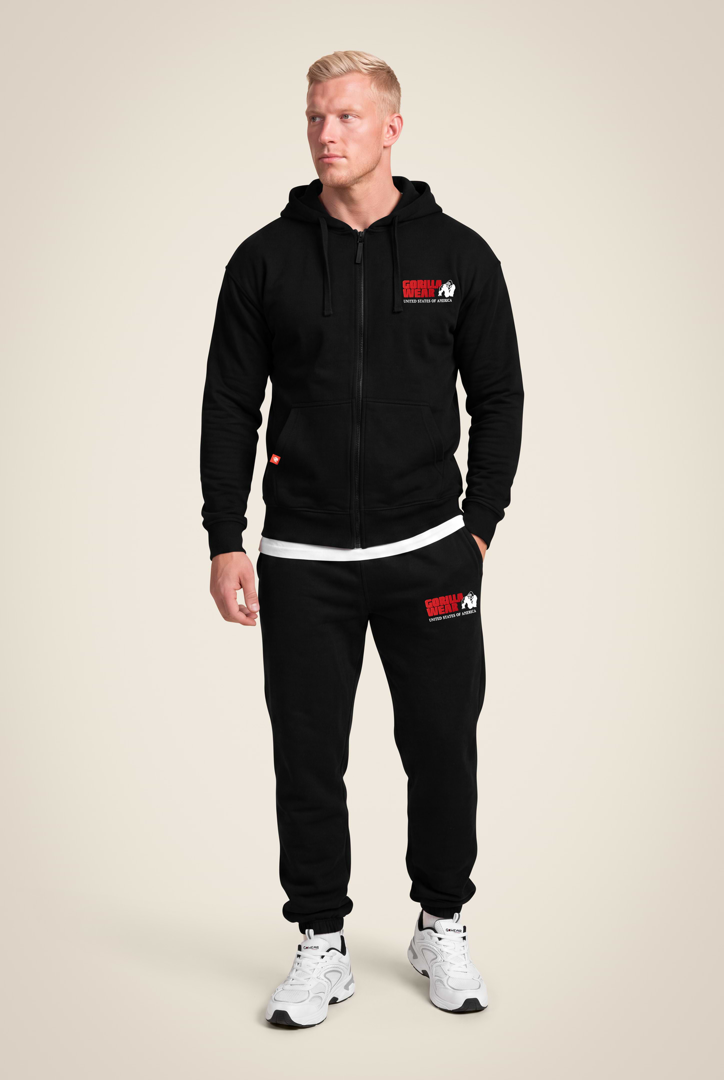 Gorilla Wear Classic Oversized Sweatpants Pants Black