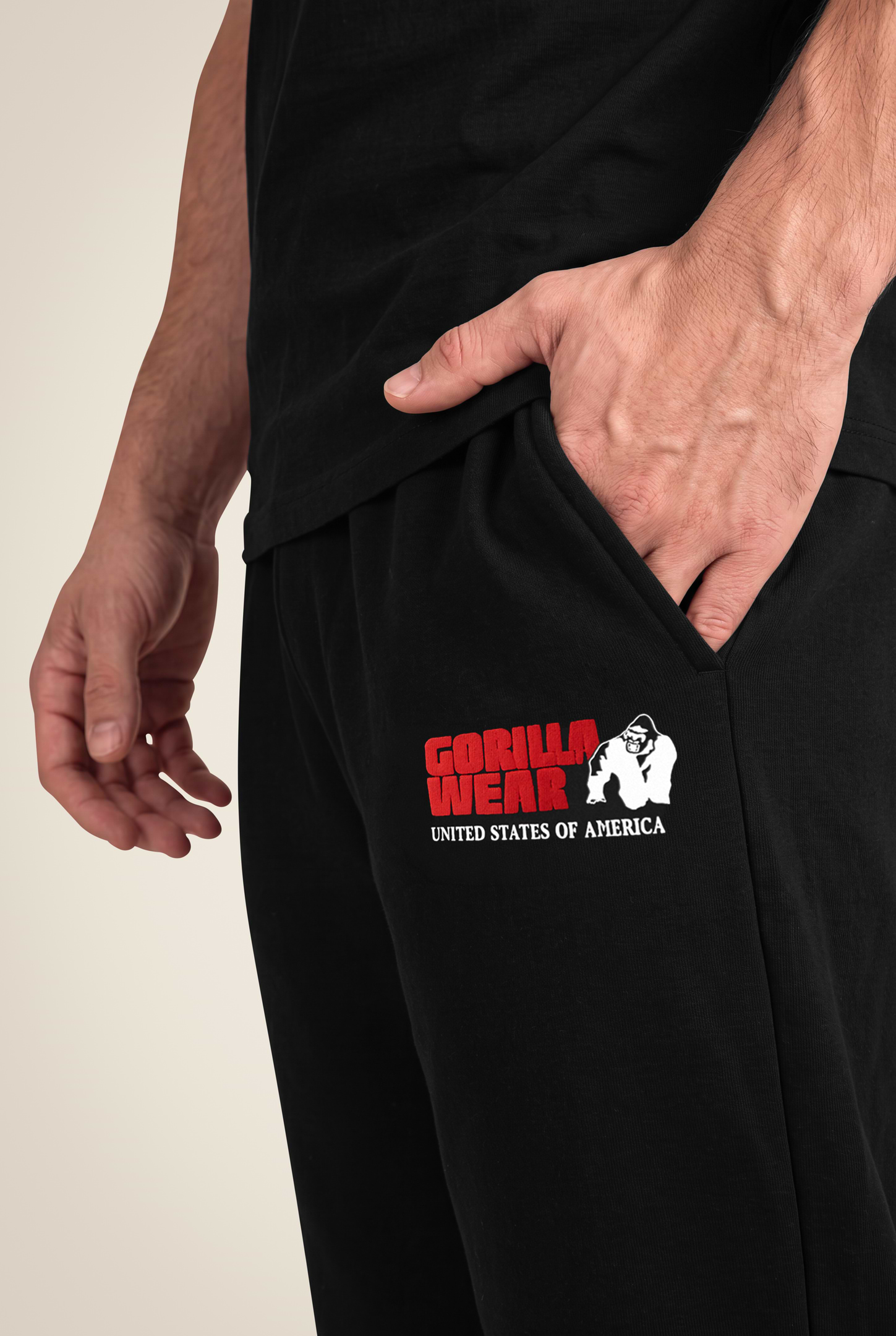 Gorilla Wear Classic Oversized Sweatpants Pants Black