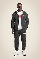 Gorilla Wear Classic Oversized Sweatpants Pants Dark Gray Melange