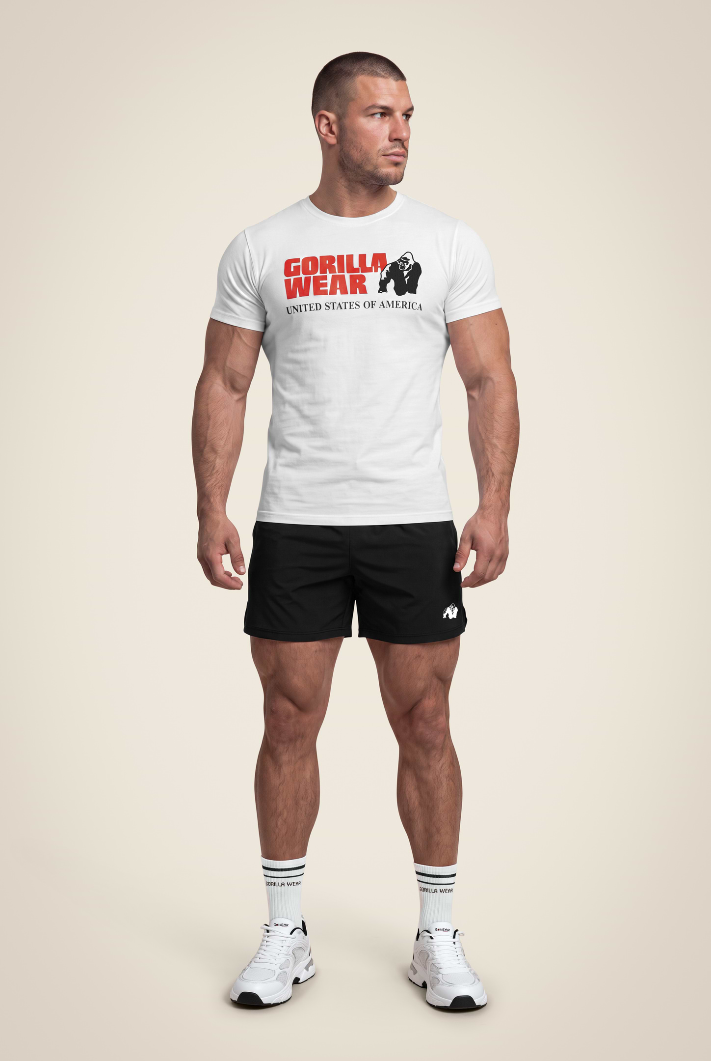 Gorilla Wear Classic T-Shirt T-Shirt & Tops White