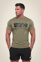 Gorilla Wear Classic T-Shirt T-Shirt & Tops Army Green