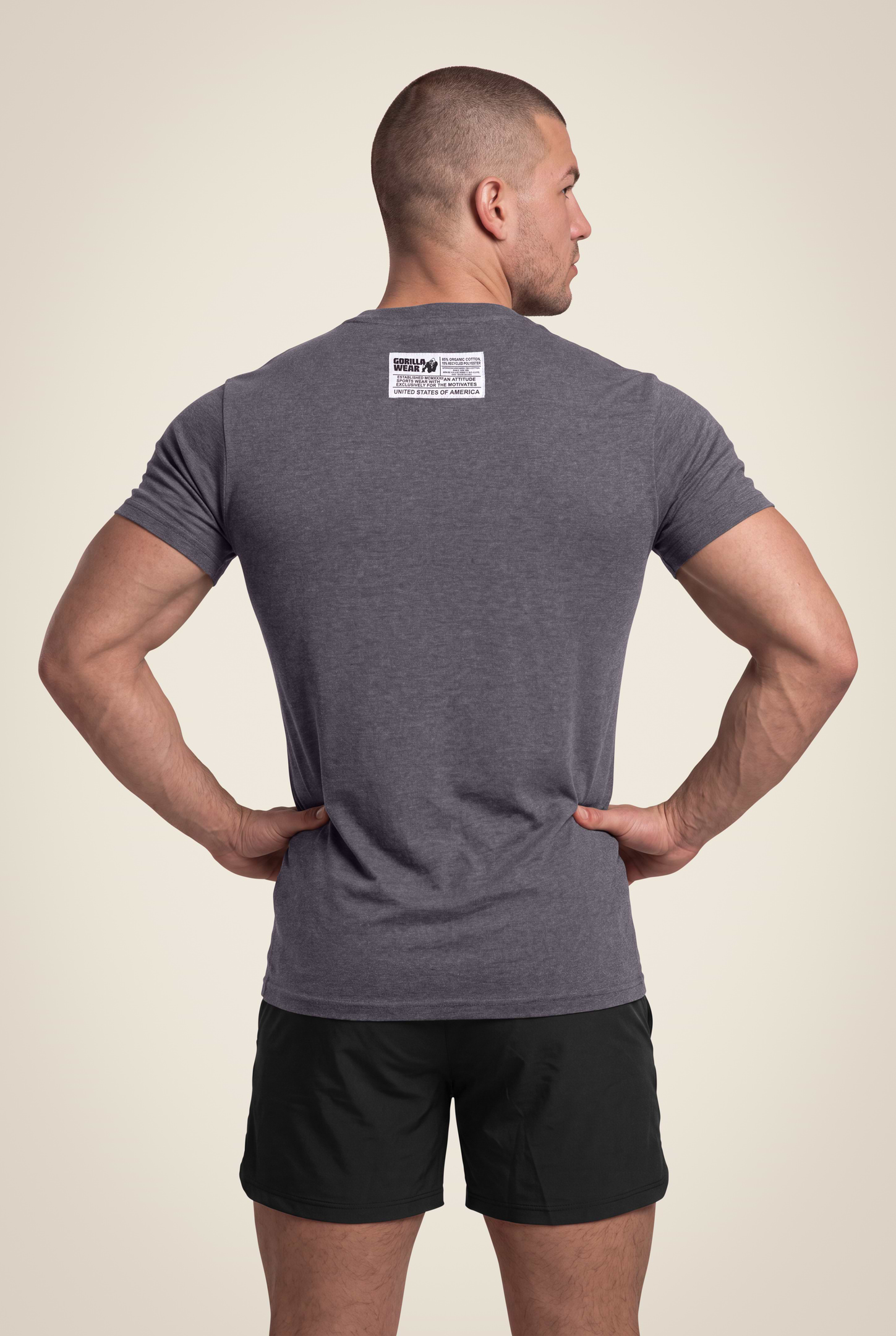 Gorilla Wear Classic T-Shirt T-Shirt & Tops Dark Gray