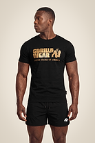 Gorilla Wear Classic T-Shirt T-Shirt & Tops Black/Gold