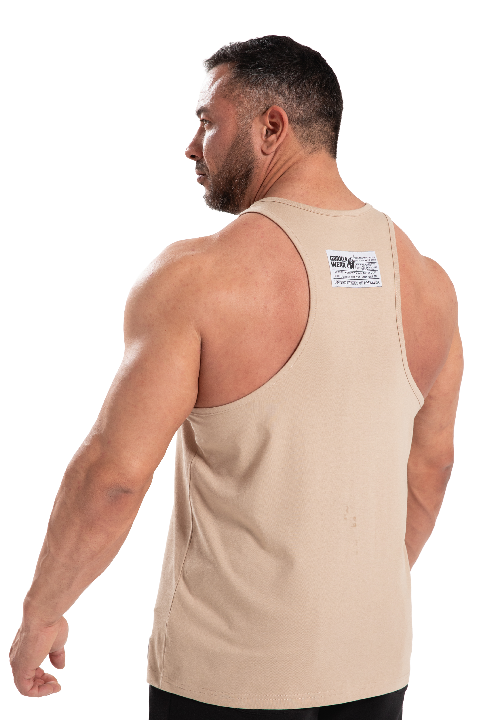 Gorilla Wear Classic Tank Top Tank Top Light Brown