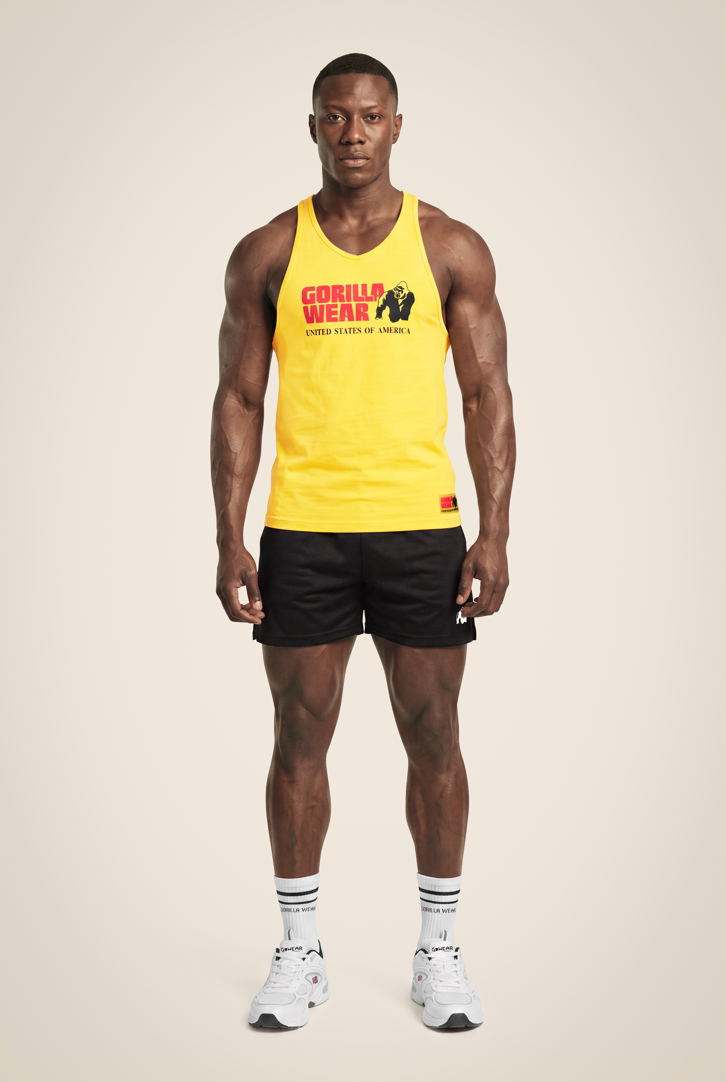 Gorilla Wear Classic Tank Top Tank Top Yellow