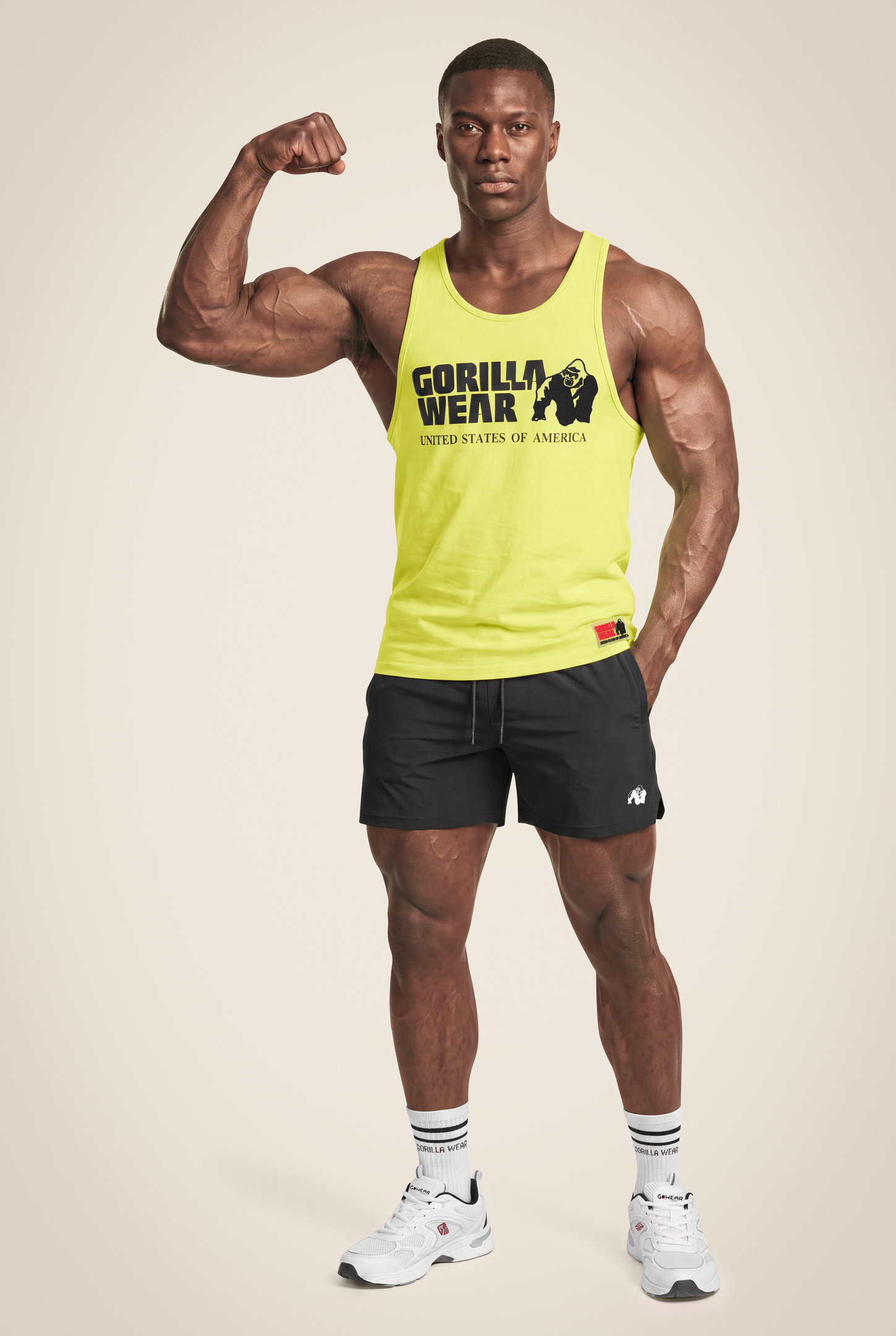 Gorilla Wear Classic Tank Top Tank Top Wild Lime