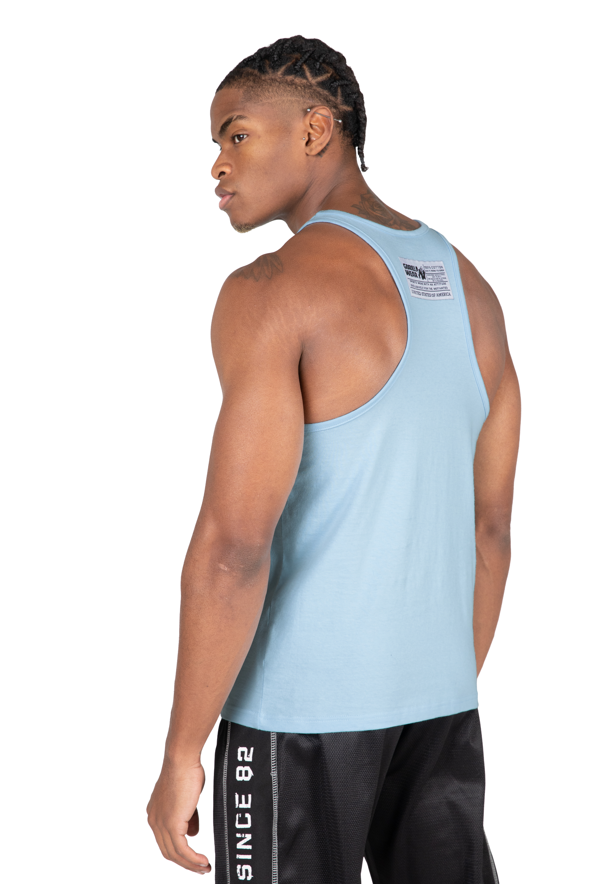 Gorilla Wear Classic Tank Top Tank Top Light Blue