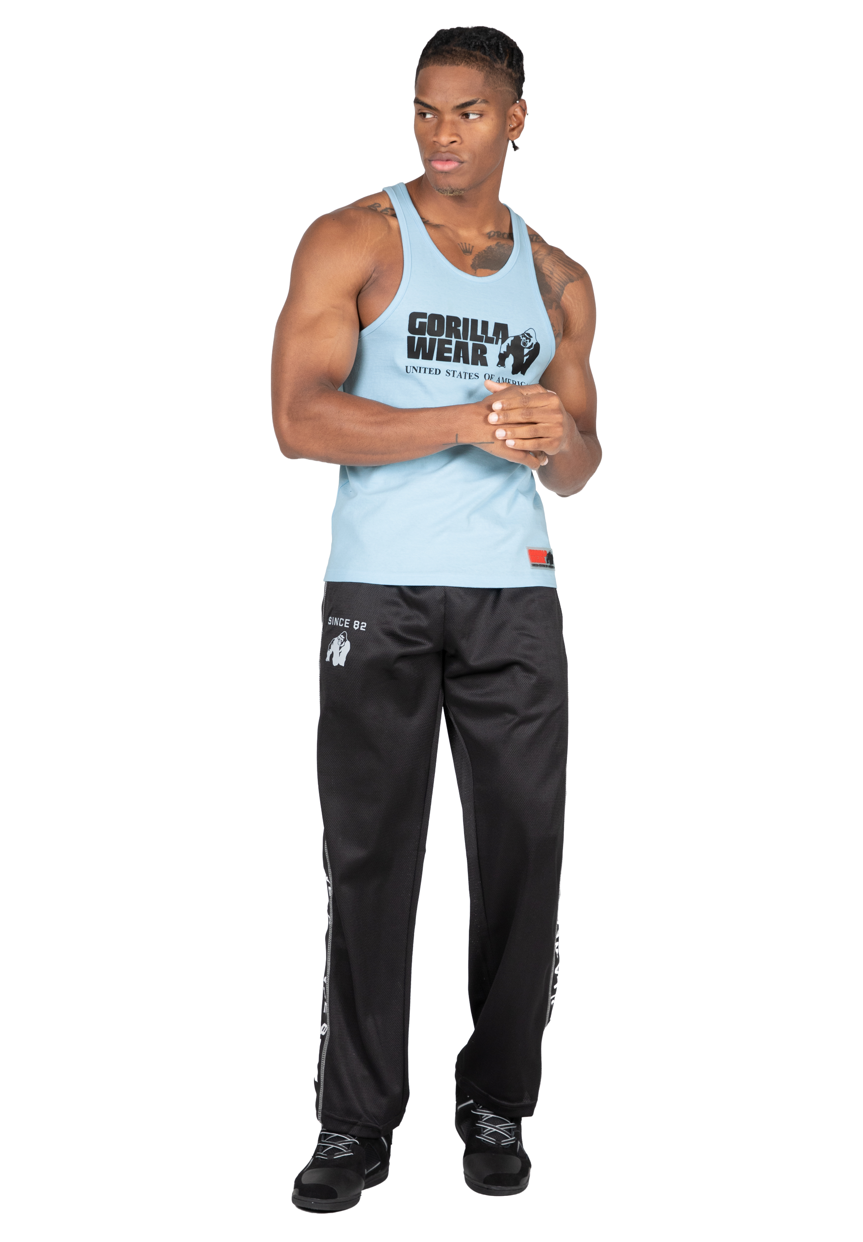 Gorilla Wear Classic Tank Top Tank Top Light Blue