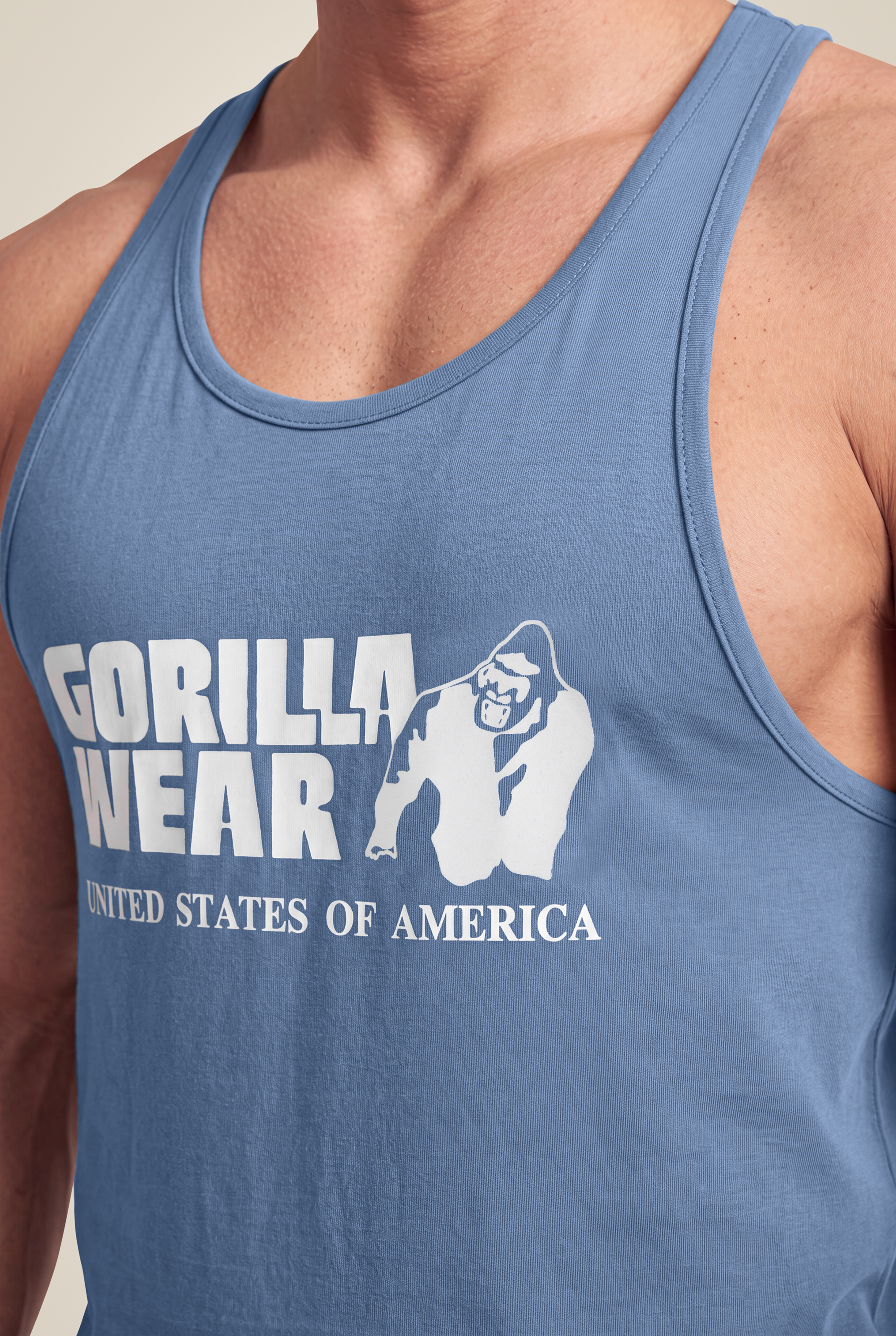 Gorilla Wear Classic Tank Top Tank Top Coronet Blue