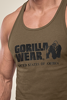 Gorilla Wear Classic Tank Top Tank Top Army Green