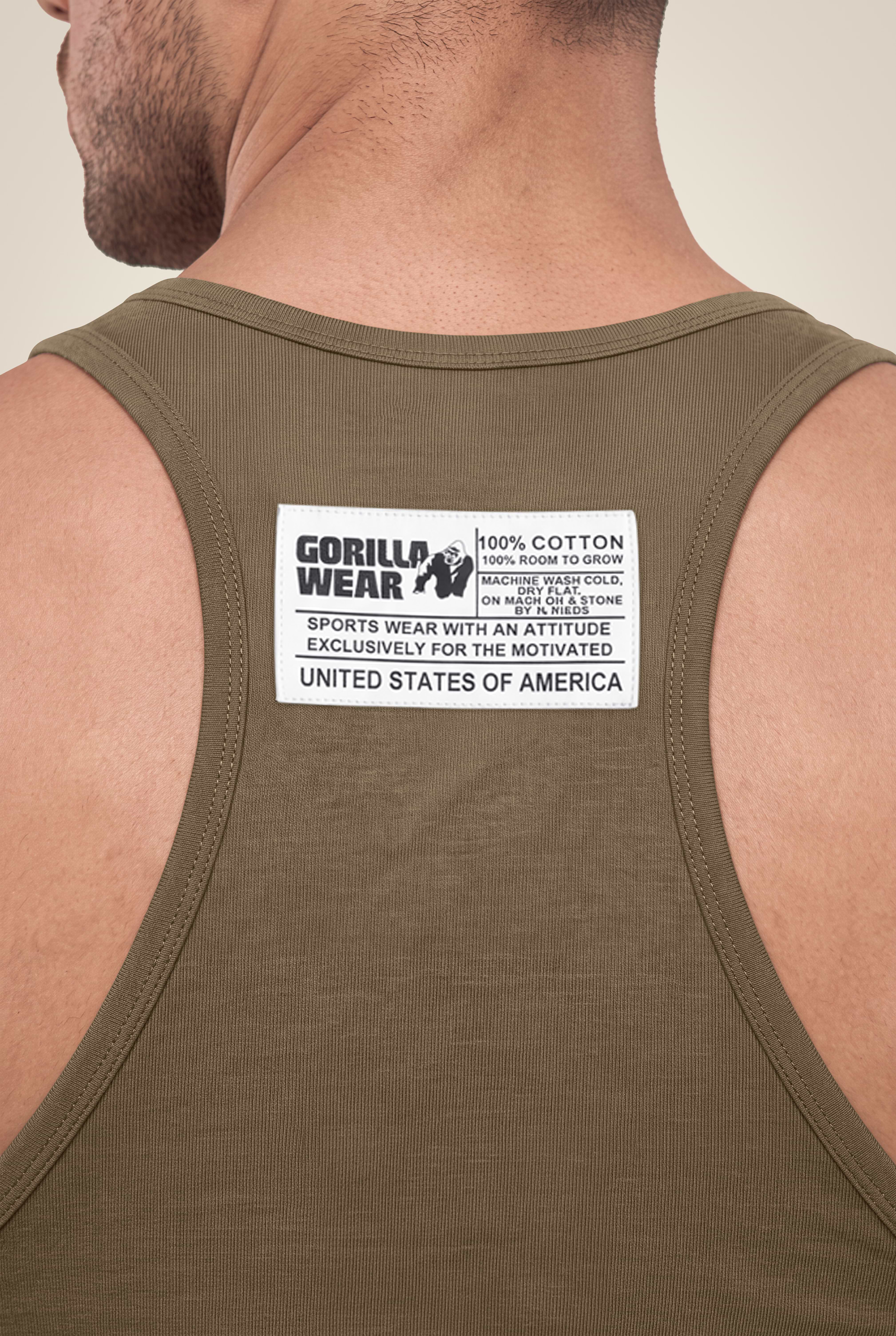 Gorilla Wear Classic Tank Top Tank Top Army Green