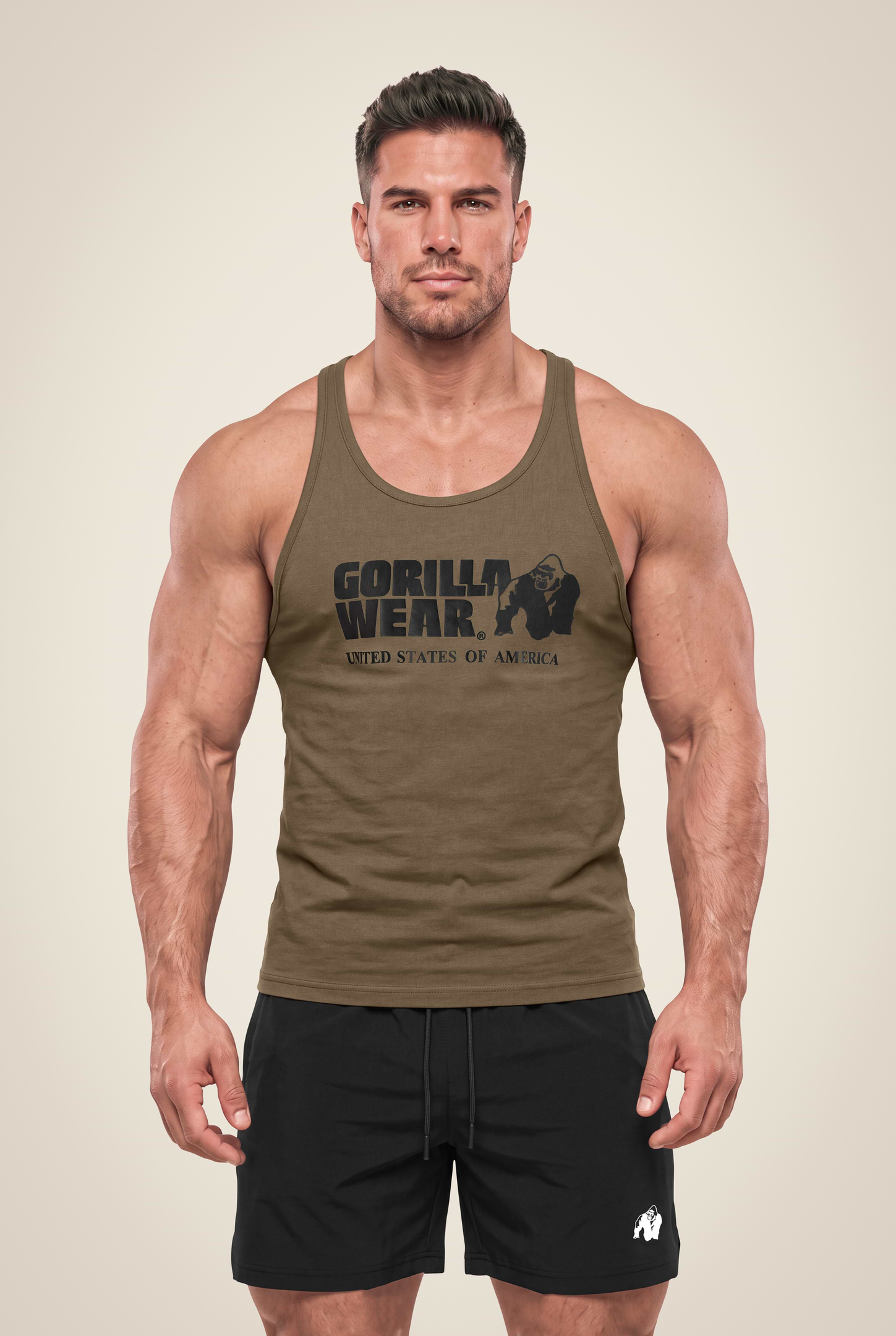 Gorilla Wear Classic Tank Top Tank Top Army Green