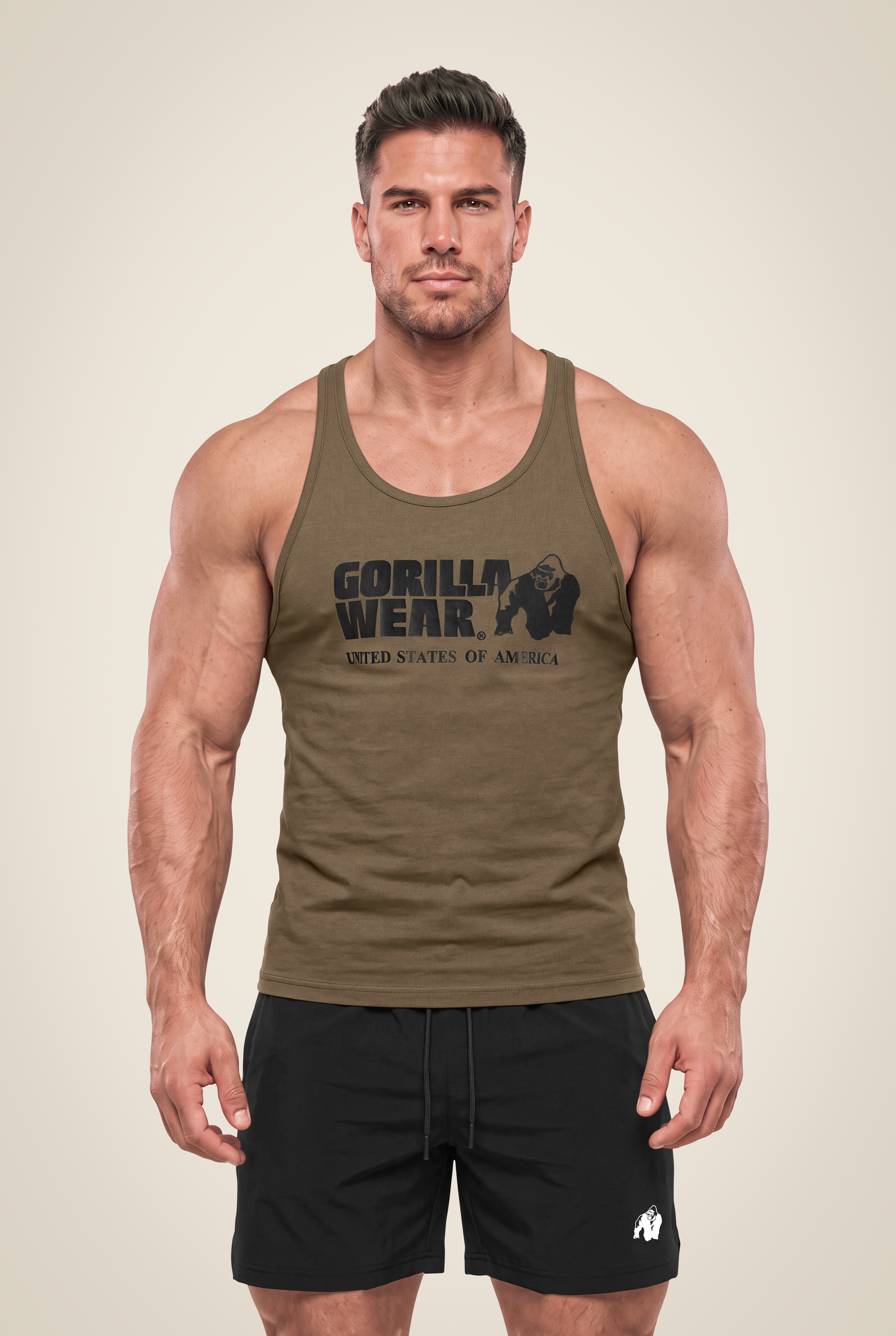 Gorilla Wear Classic Tank Top Tank Top Army Green