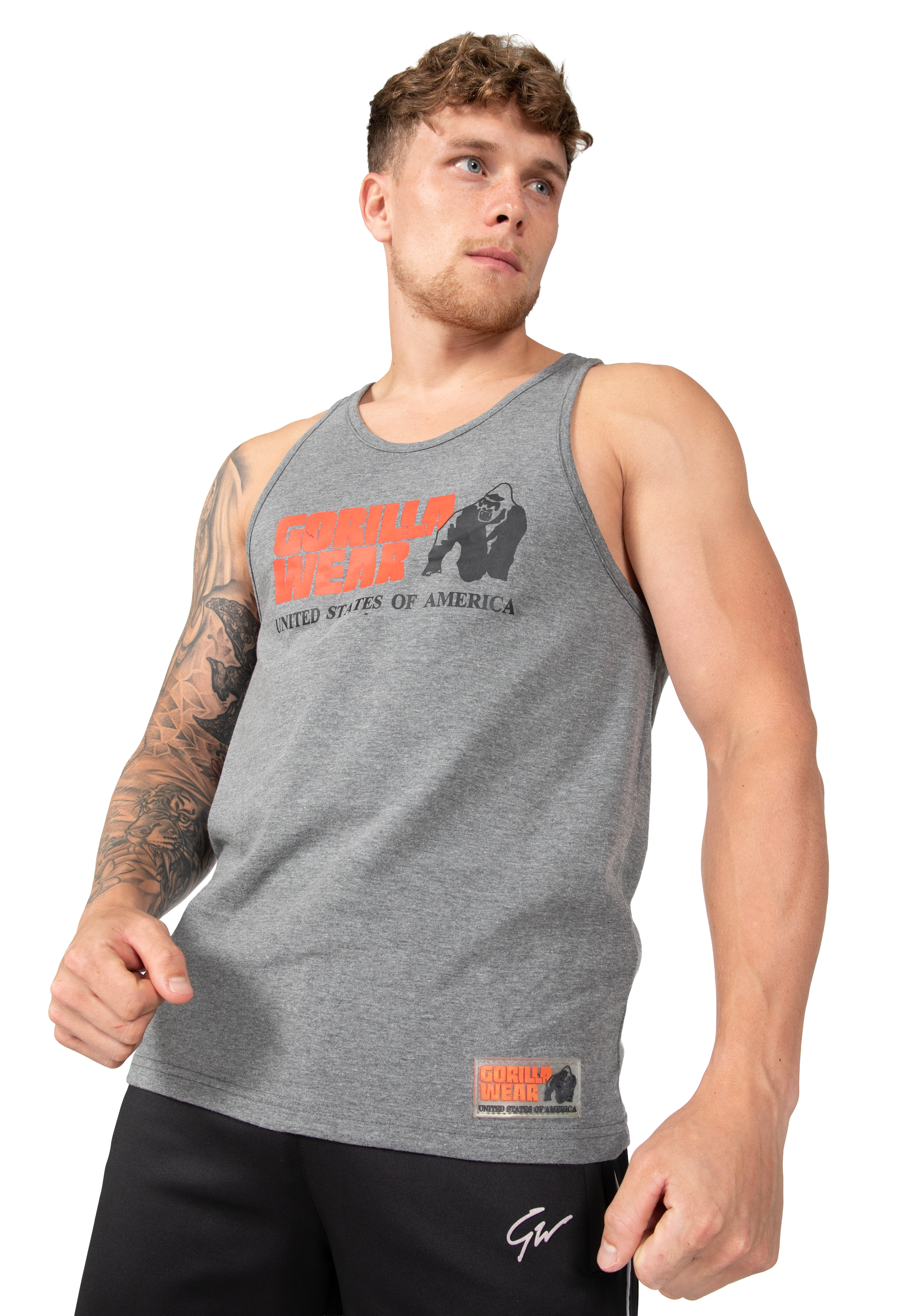 Gorilla Wear Classic Tank Top Tank Top Gray