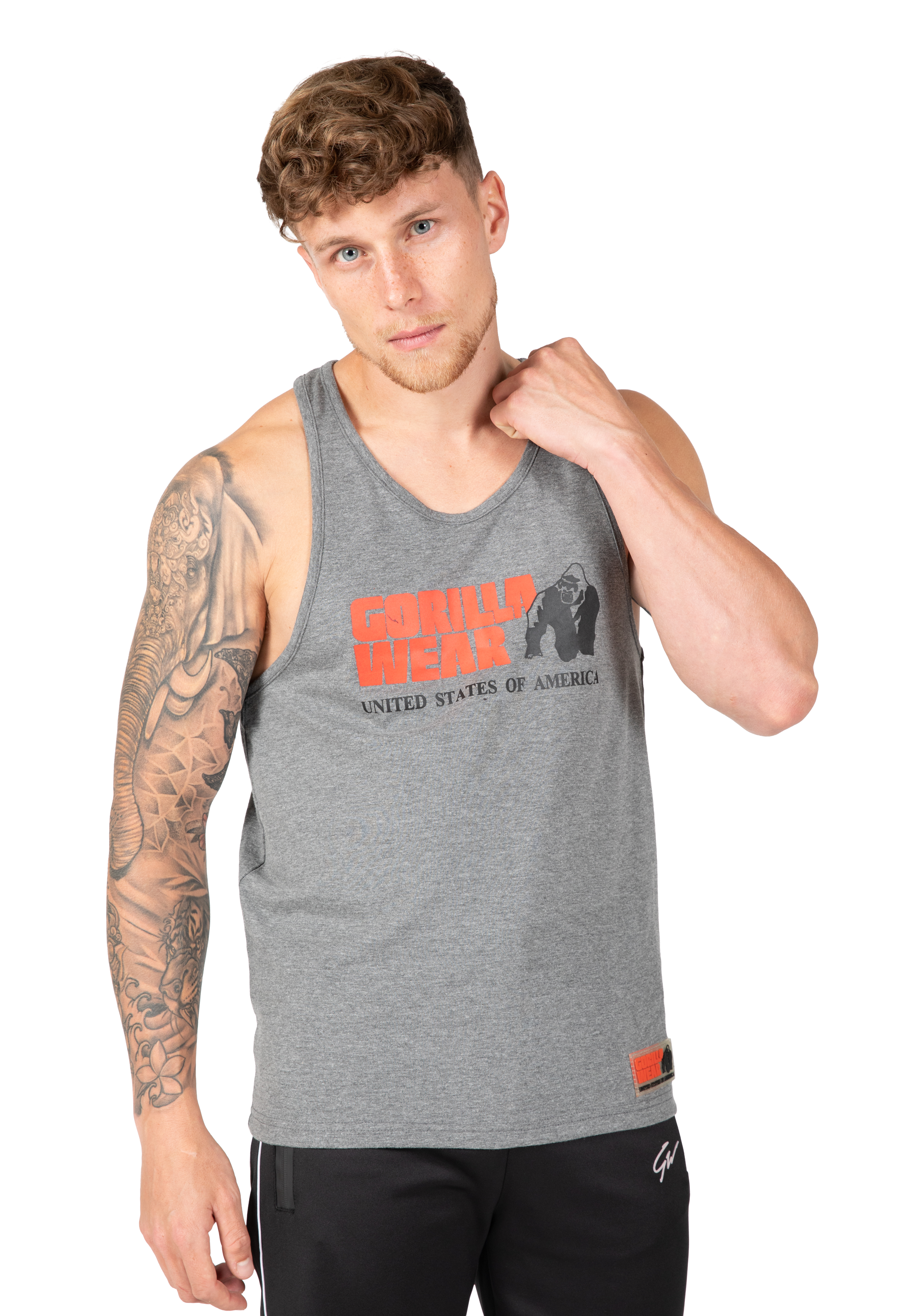 Gorilla Wear Classic Tank Top Tank Top Gray