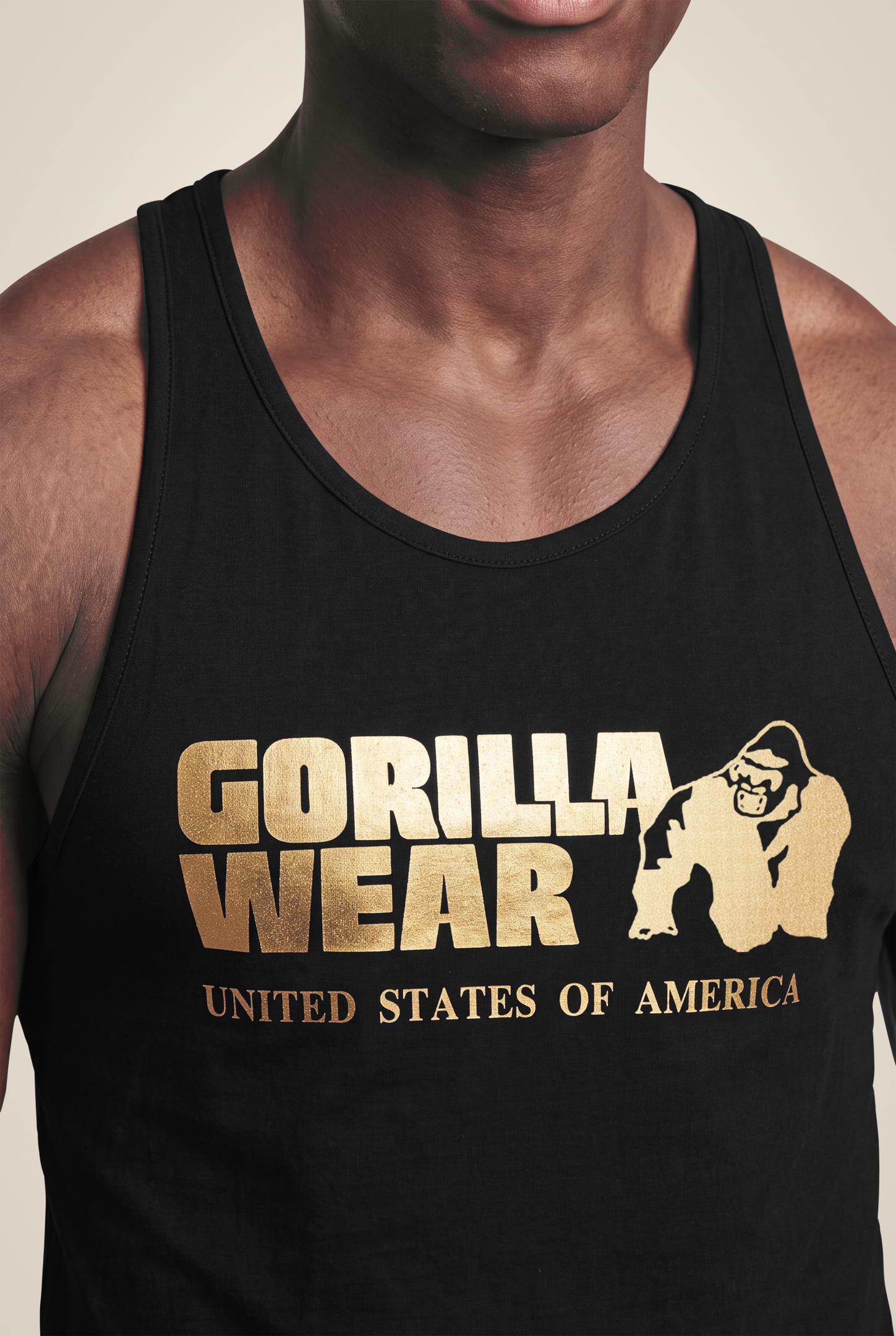 Gorilla Wear Classic Tank Top Tank Top Gold