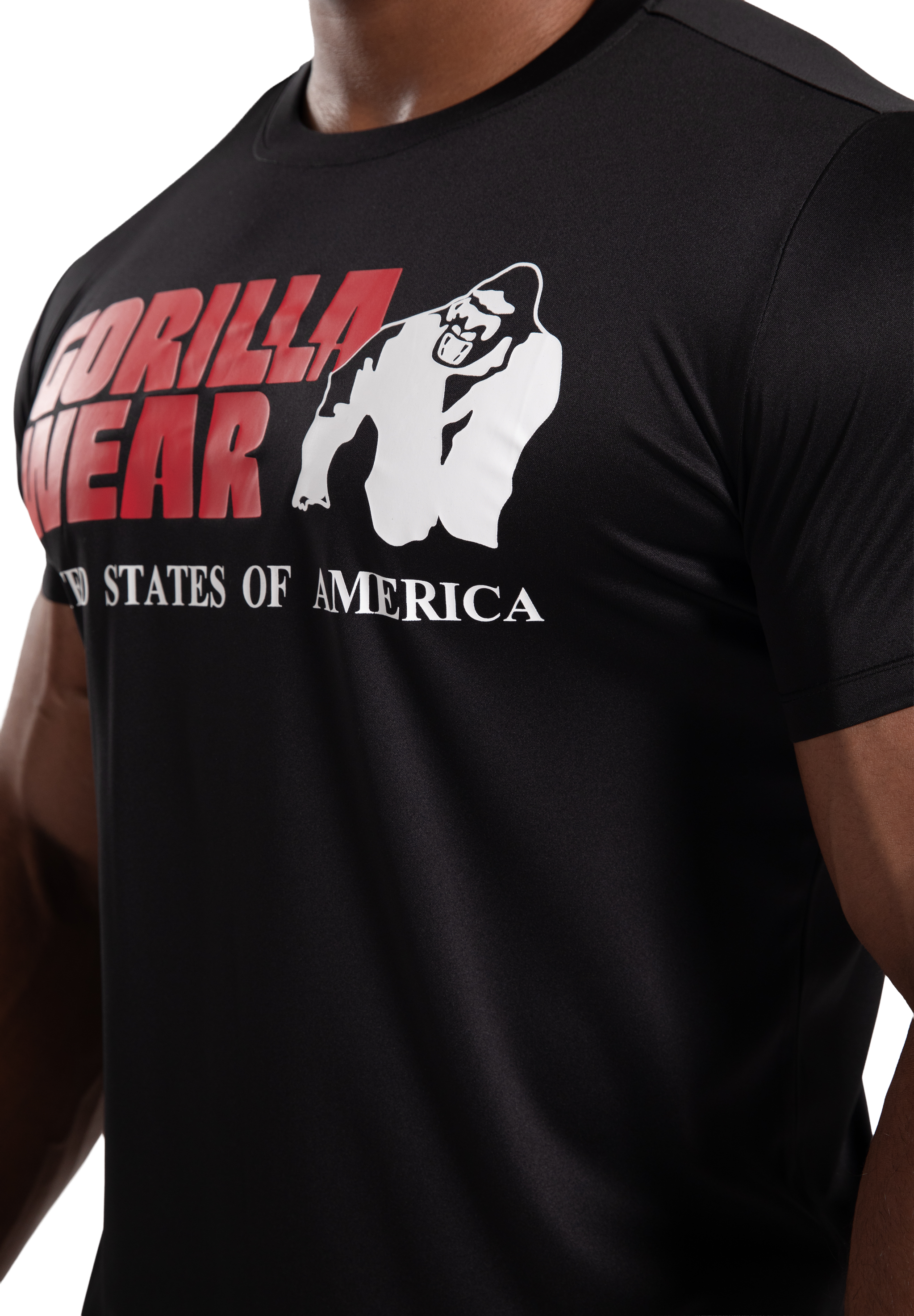 Gorilla Wear Classic Training T-Shirt T-Shirt & Tops Black
