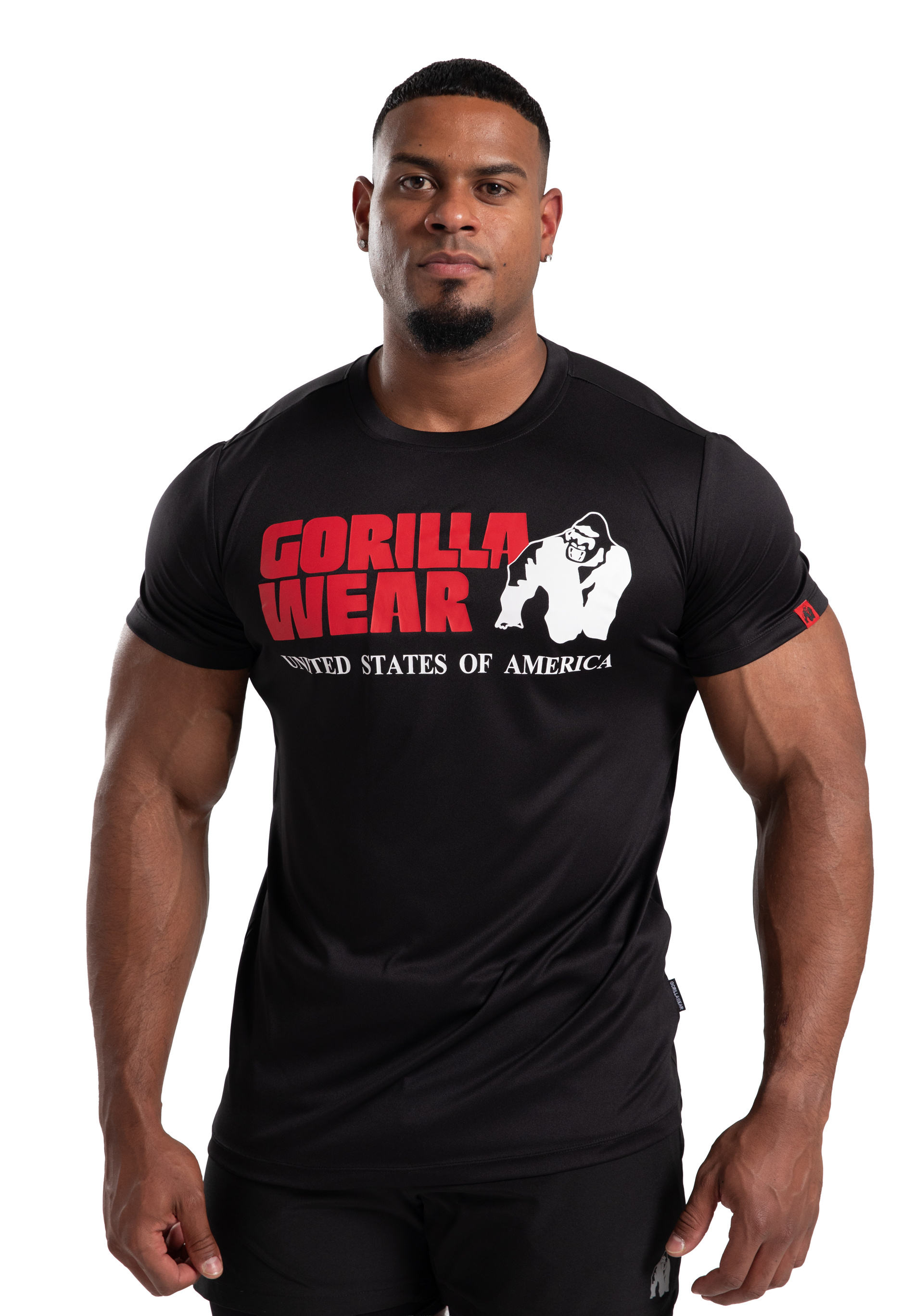 Gorilla Wear Classic Training T-Shirt T-Shirt & Tops Black