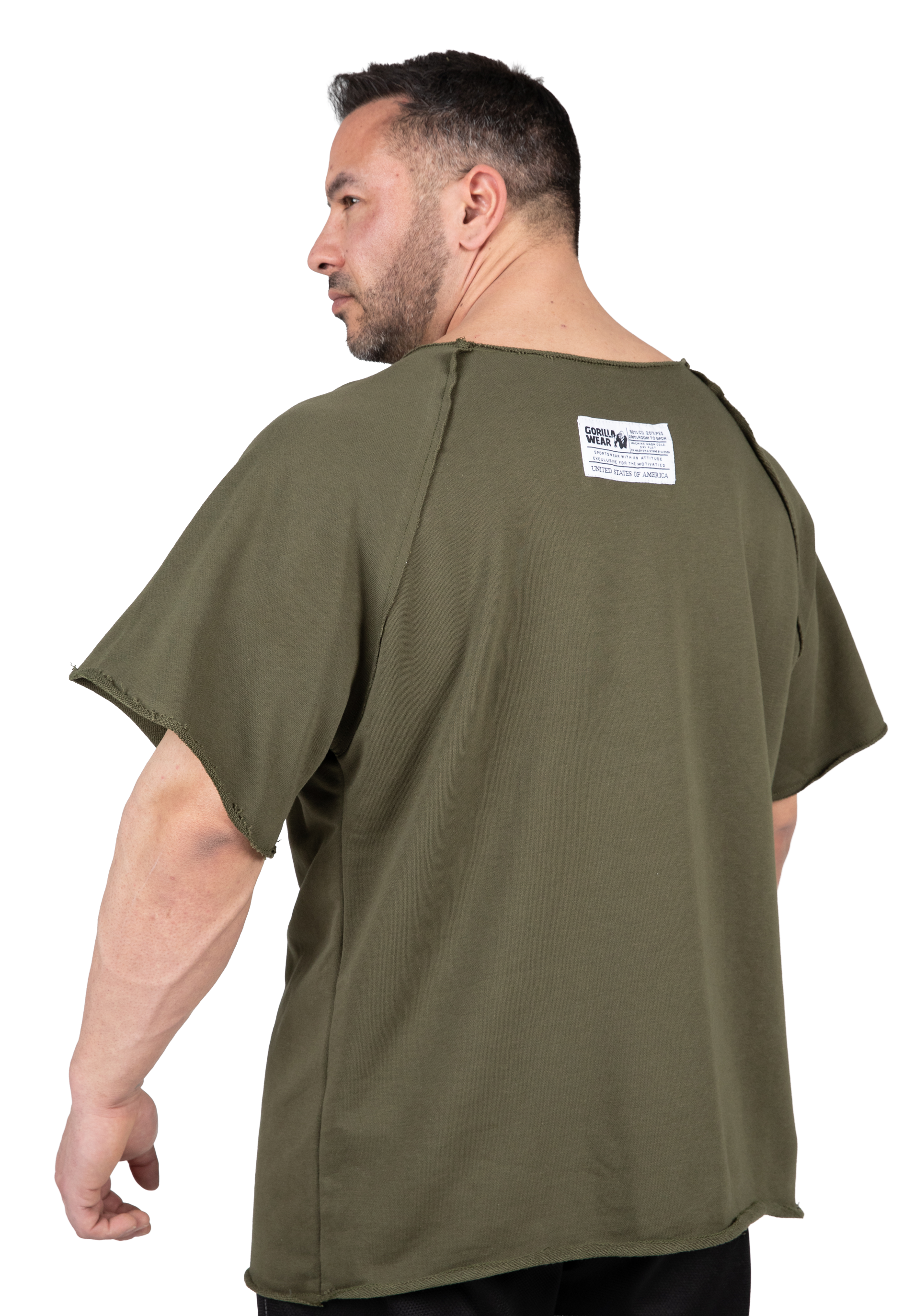 Gorilla Wear Classic Workout Top T-Shirt & Tops Army Green