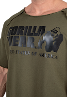 Gorilla Wear Classic Workout Top T-Shirt & Tops Army Green